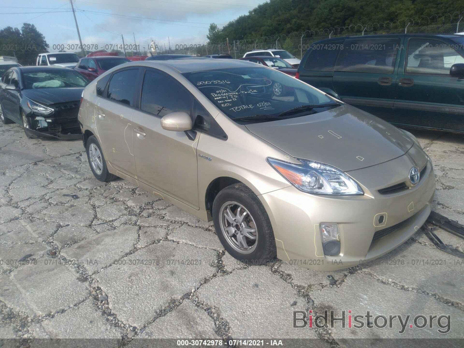 Photo JTDKN3DU2A0193276 - TOYOTA PRIUS 2010