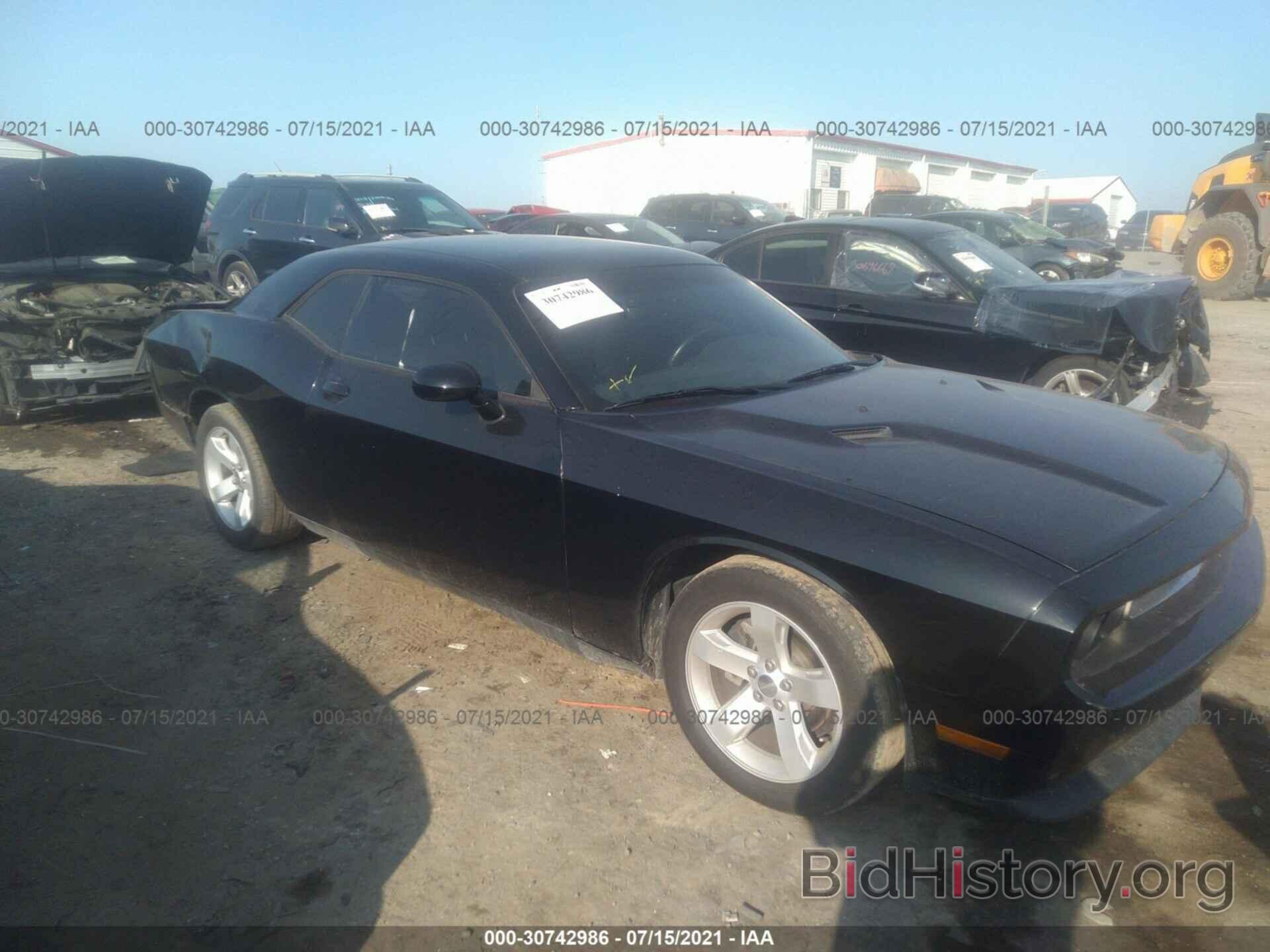 Фотография 2C3CDYAG2CH291682 - DODGE CHALLENGER 2012