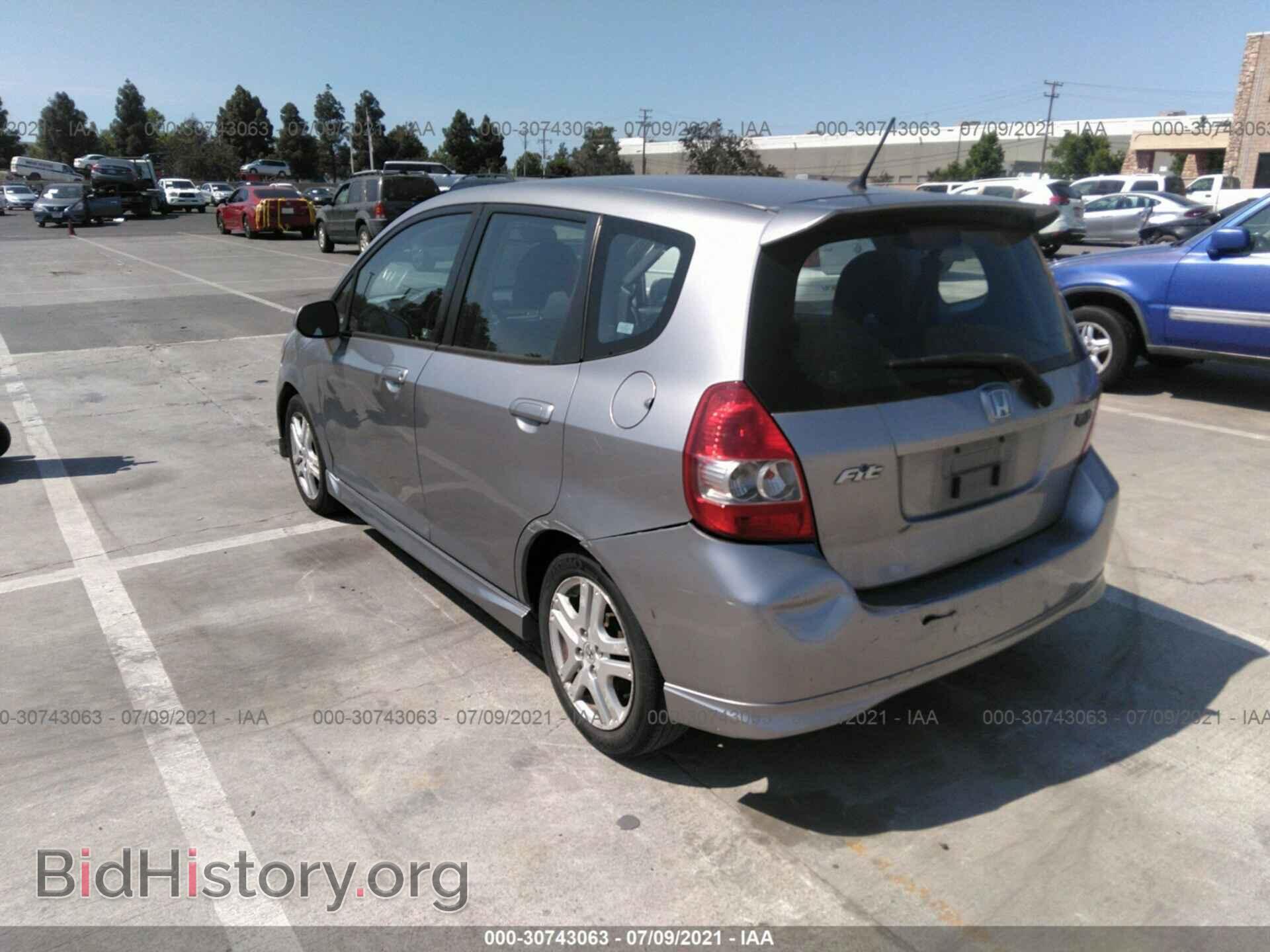 2007 HONDA FIT - VIN: JHMGD38697S014859 - Фото 3