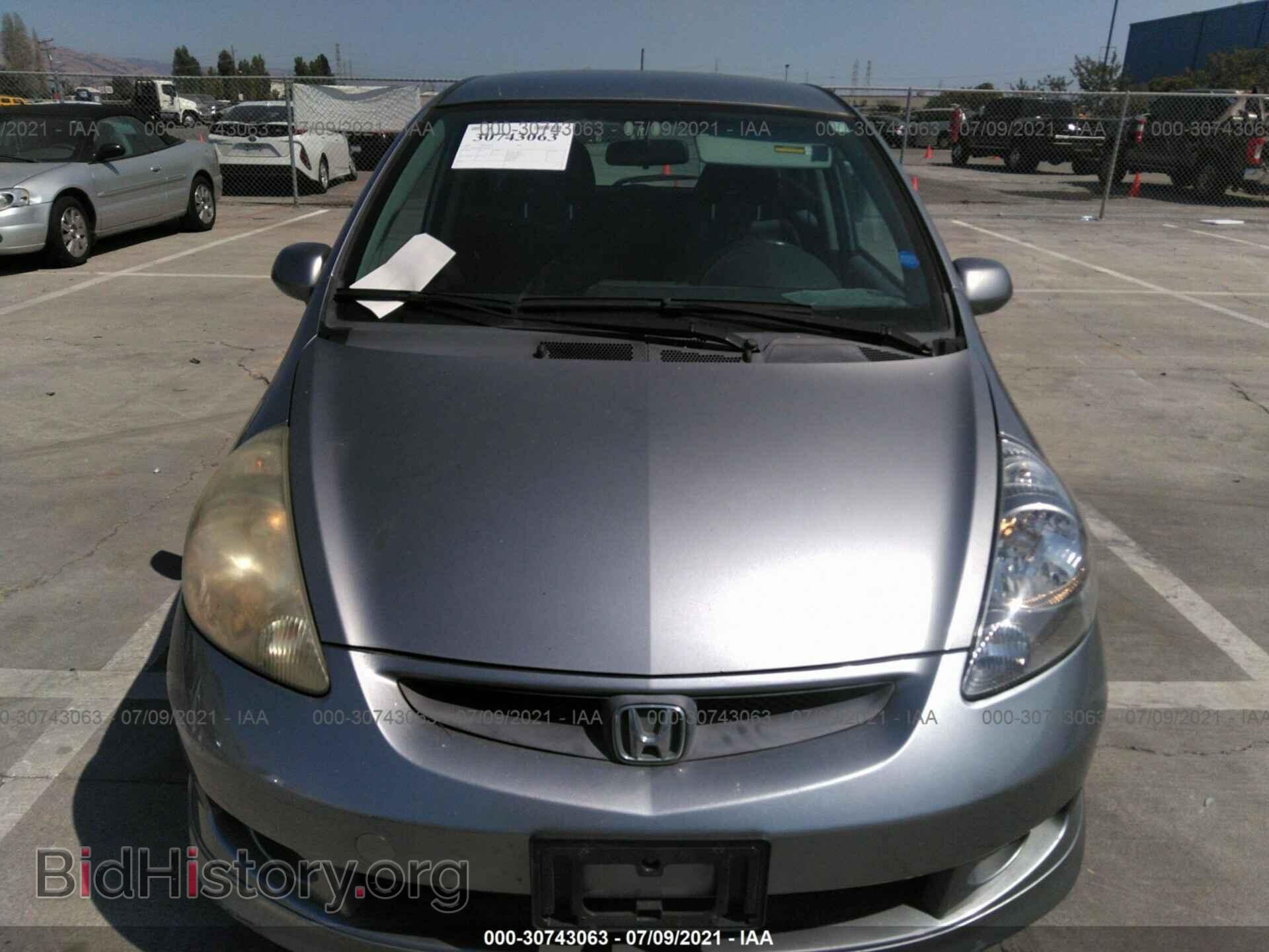 2007 HONDA FIT - VIN: JHMGD38697S014859 - Фото 6