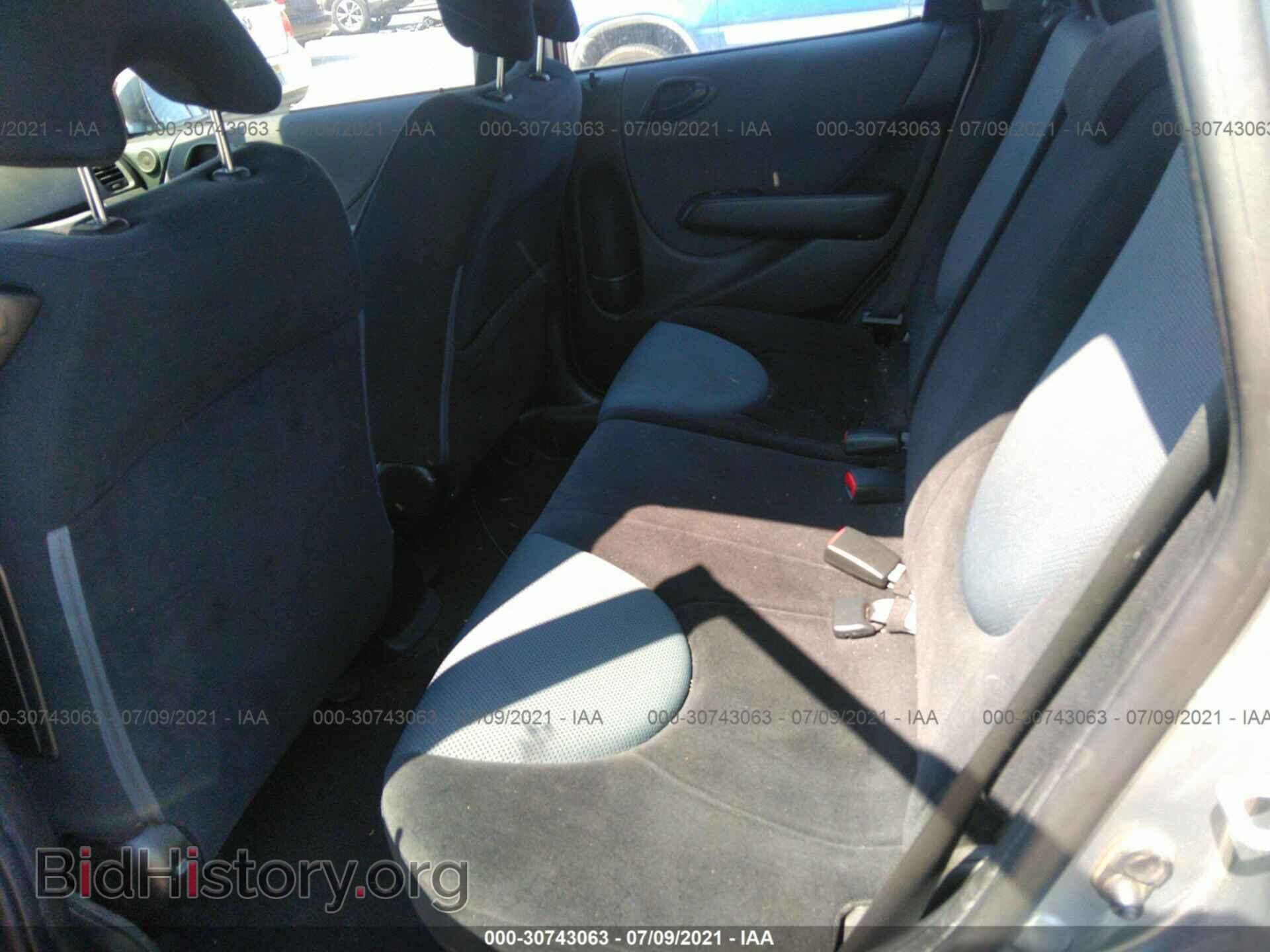 2007 HONDA FIT - VIN: JHMGD38697S014859 - Фото 8