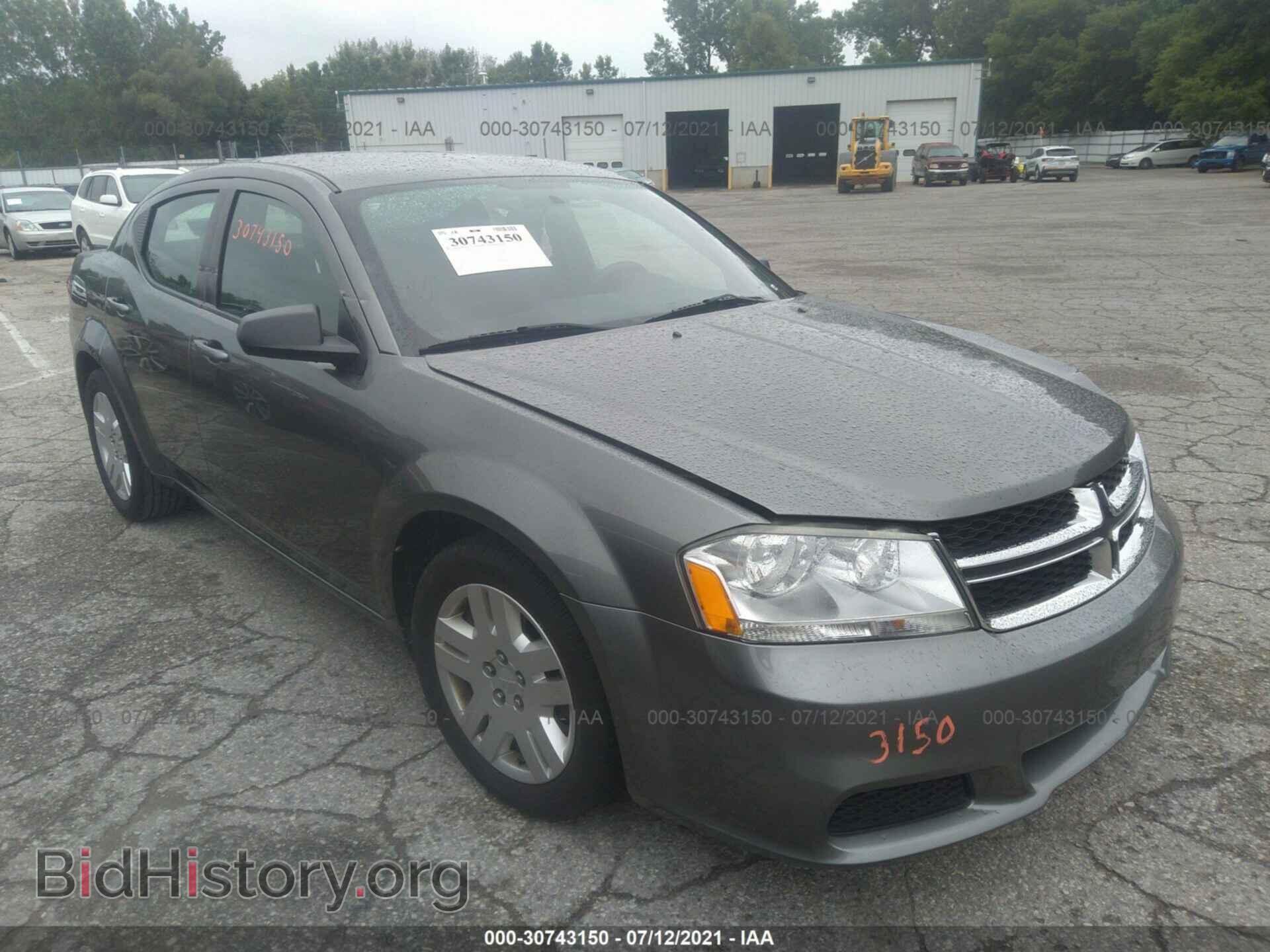 Фотография 1C3CDZAB7DN582889 - DODGE AVENGER 2013