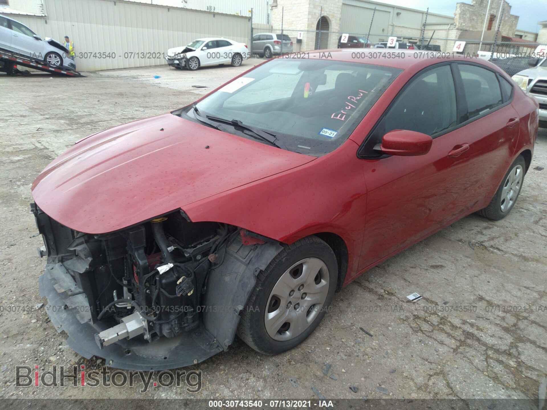 2014 DODGE DART - VIN: 1C3CDFAA8ED798666 - Photo 2