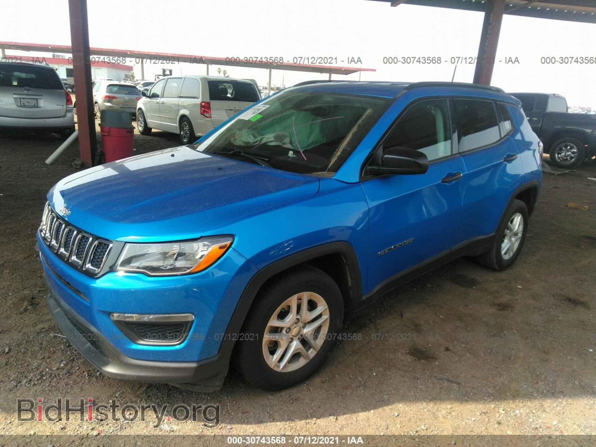 2017 JEEP COMPASS - VIN: 3C4NJCAB3HT668782 - Фото 2