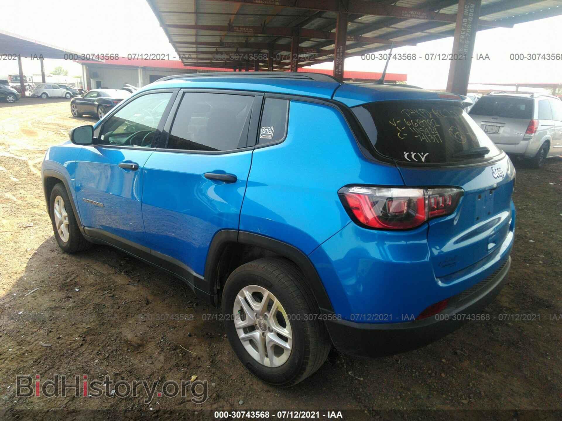 2017 JEEP COMPASS - VIN: 3C4NJCAB3HT668782 - Фото 3