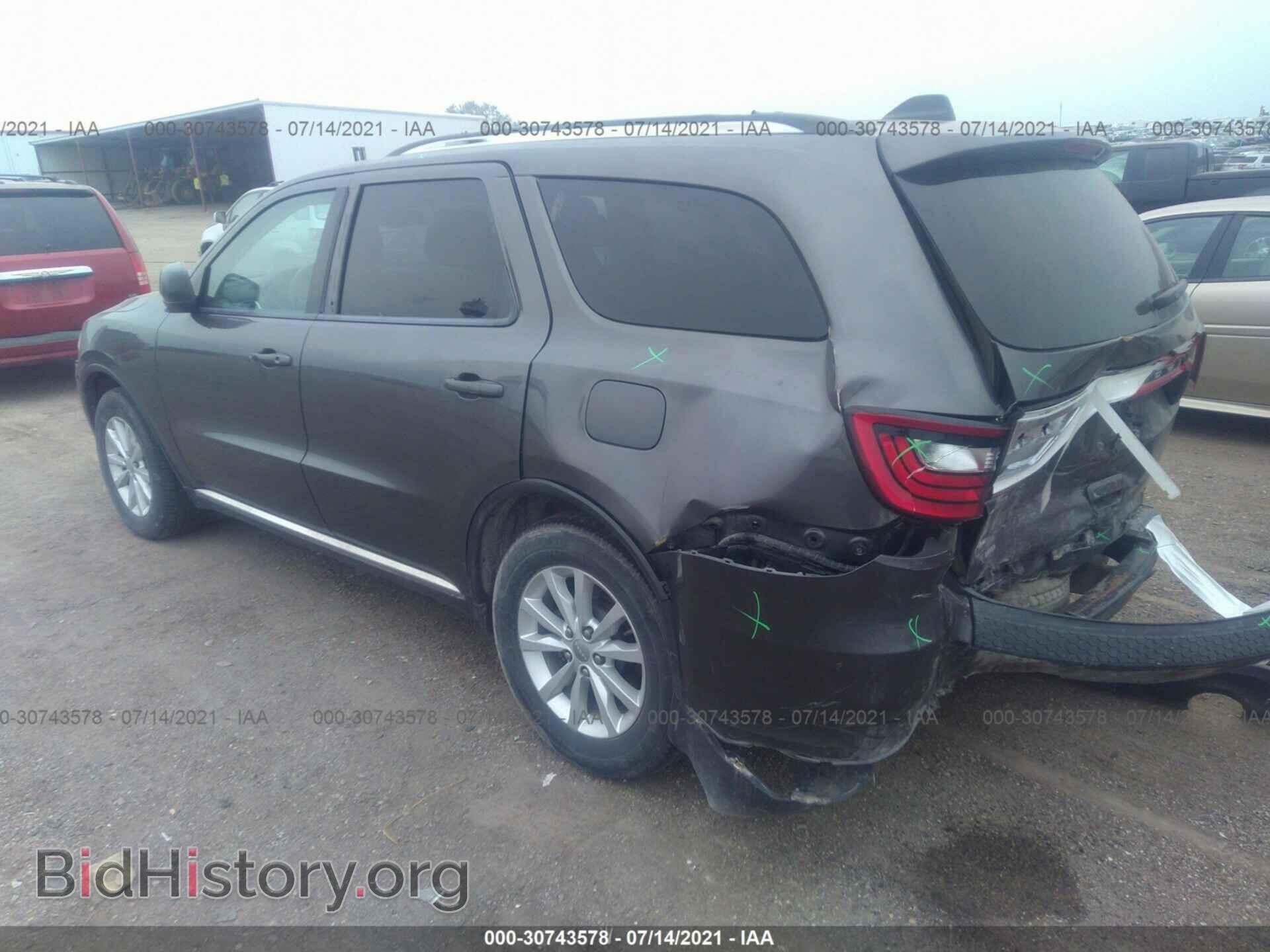 2014 DODGE DURANGO - VIN: 1C4RDJAG6EC973385 - Фото 3