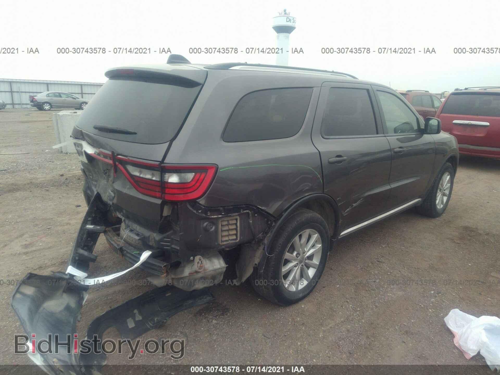 2014 DODGE DURANGO - VIN: 1C4RDJAG6EC973385 - Фото 4