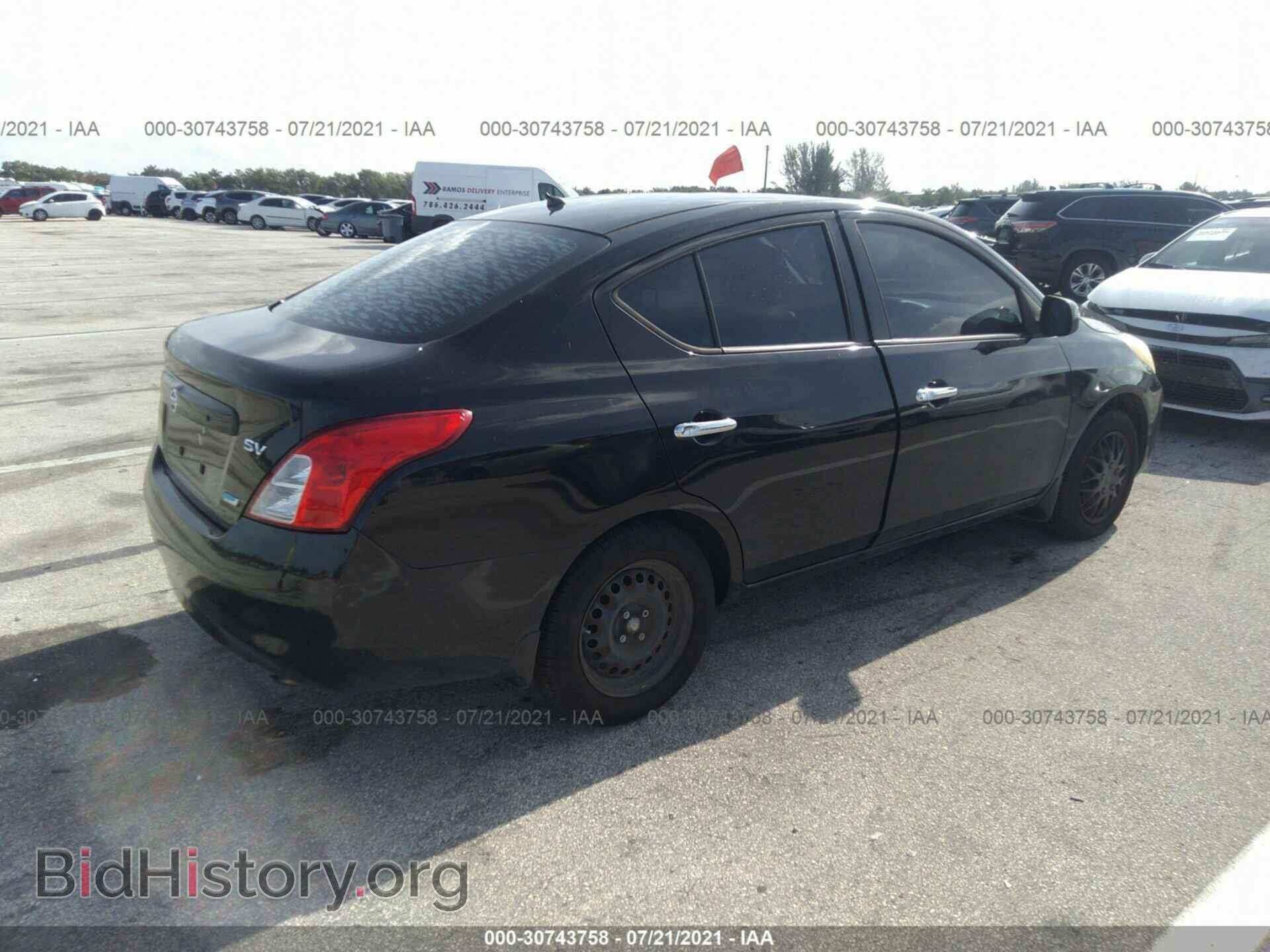 2012 NISSAN VERSA - VIN: 3N1CN7AP5CL855368 - Фото 4