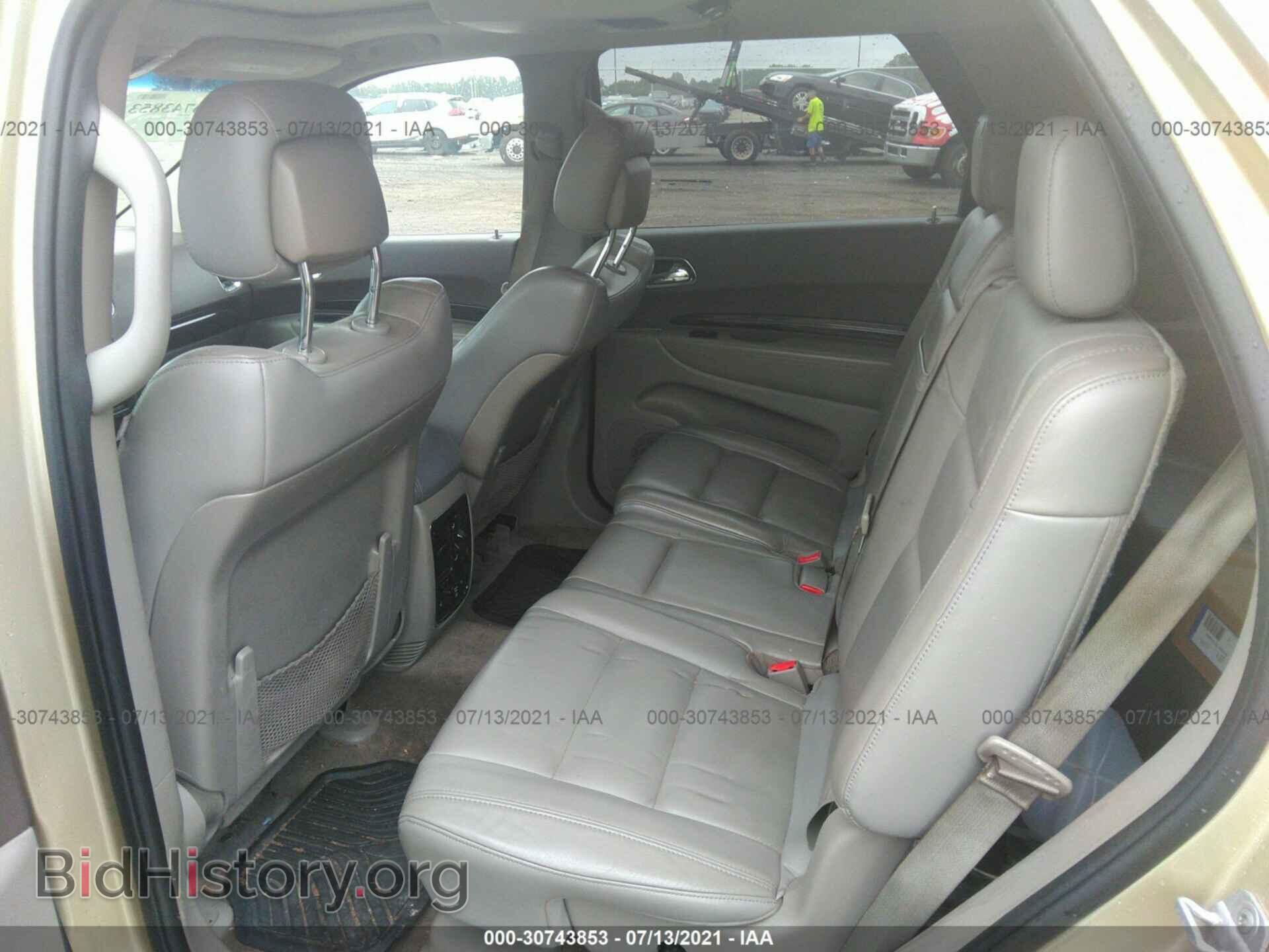 2011 DODGE DURANGO - VIN: 1D4RE4GG0BC693546 - Photo 8