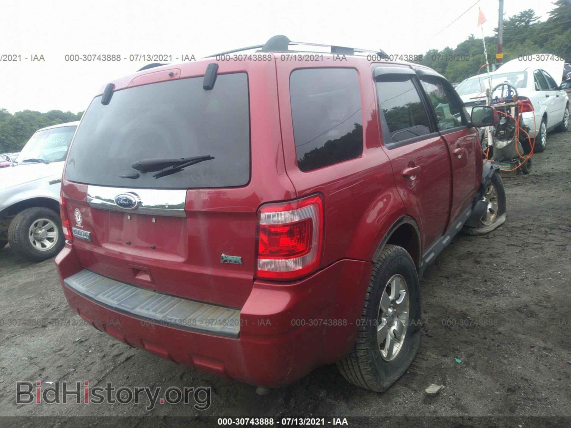 2011 FORD ESCAPE - VIN: 1FMCU9EG5BKC53121 - Фото 4