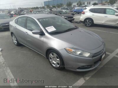2015 Dodge DART SE, серебристый — VIN 1C3CDFAA3FD390285, IAAI
