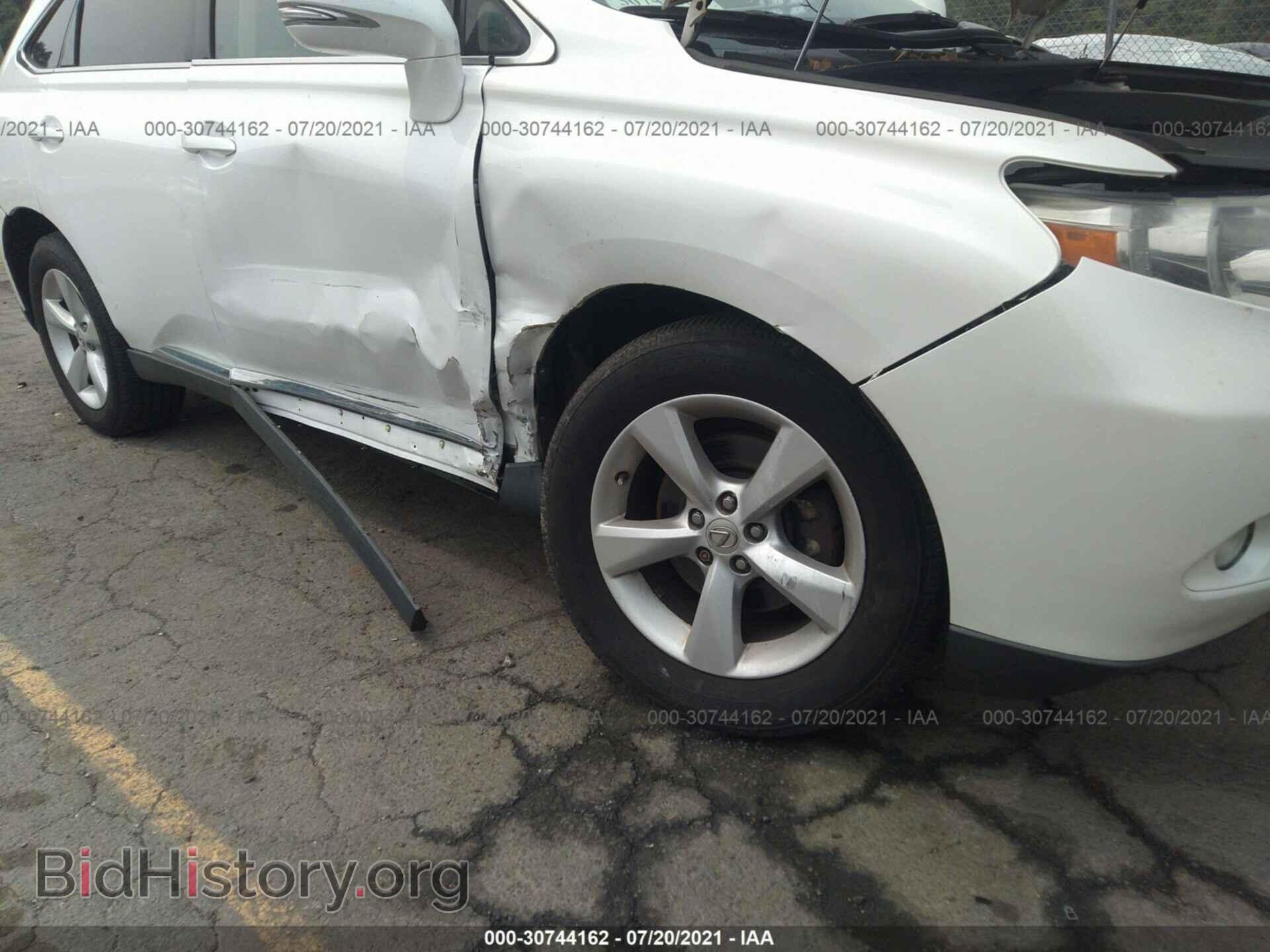 2011 LEXUS RX 350 - VIN: 2T2BK1BA5BC090314 - Фото 6
