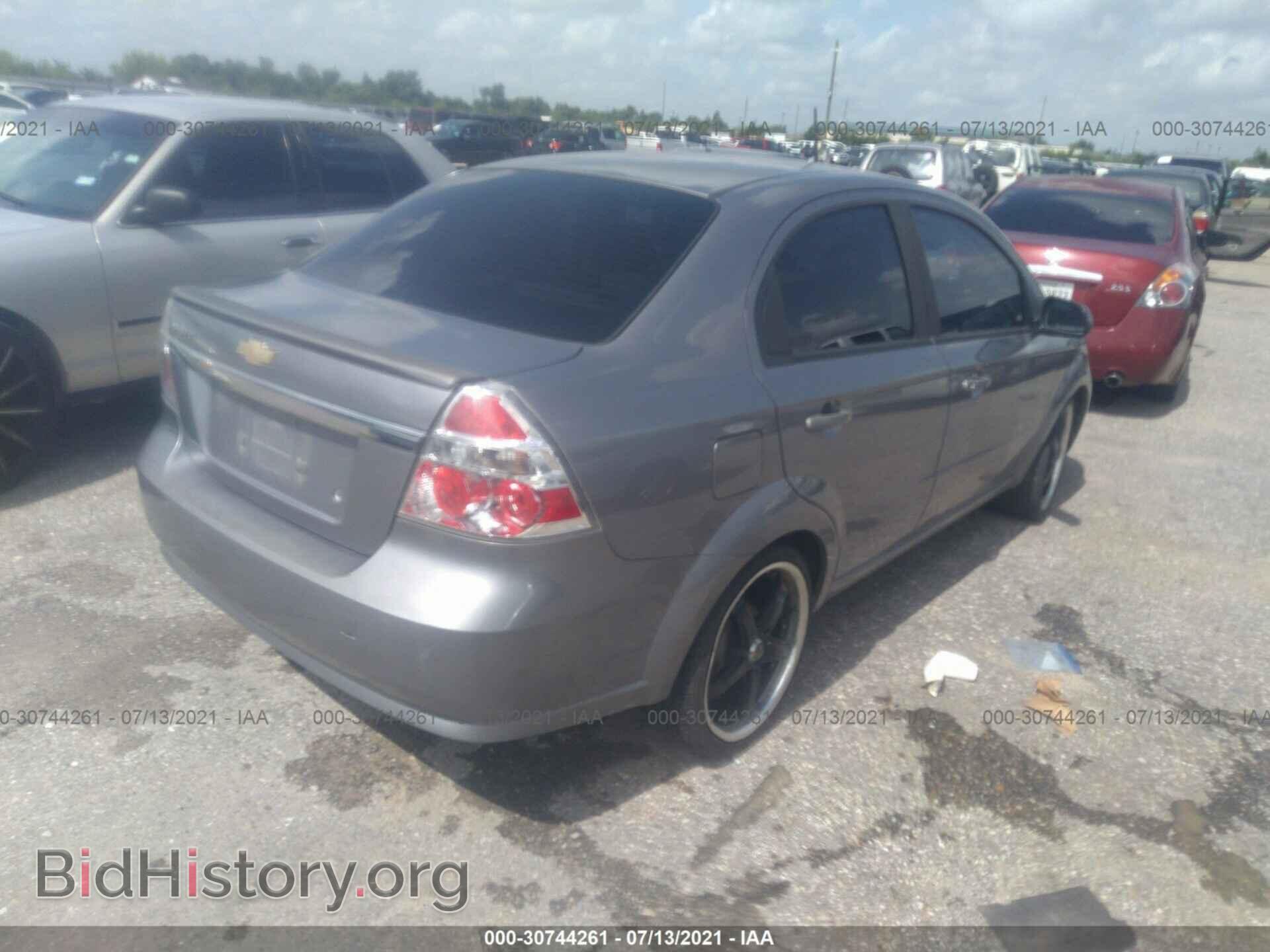 2011 CHEVROLET AVEO - VIN: KL1TD5DE2BB163672 - Фото 4