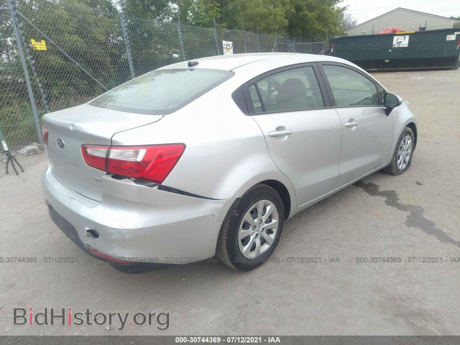 2017 KIA RIO - VIN: KNADM4A34H6028041 - Фото 4