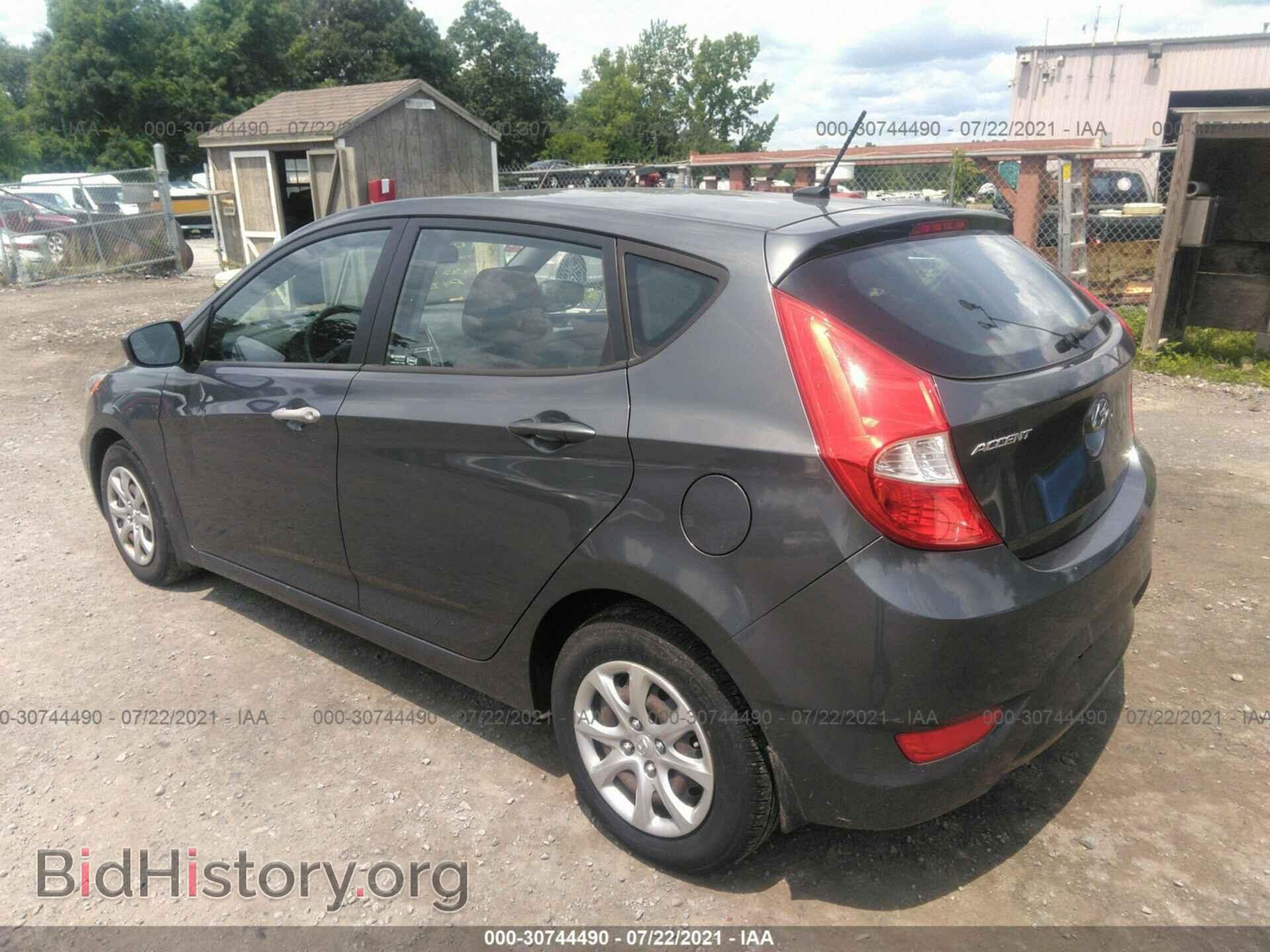 2013 HYUNDAI ACCENT - VIN: KMHCT5AE2DU071755 - Фото 3