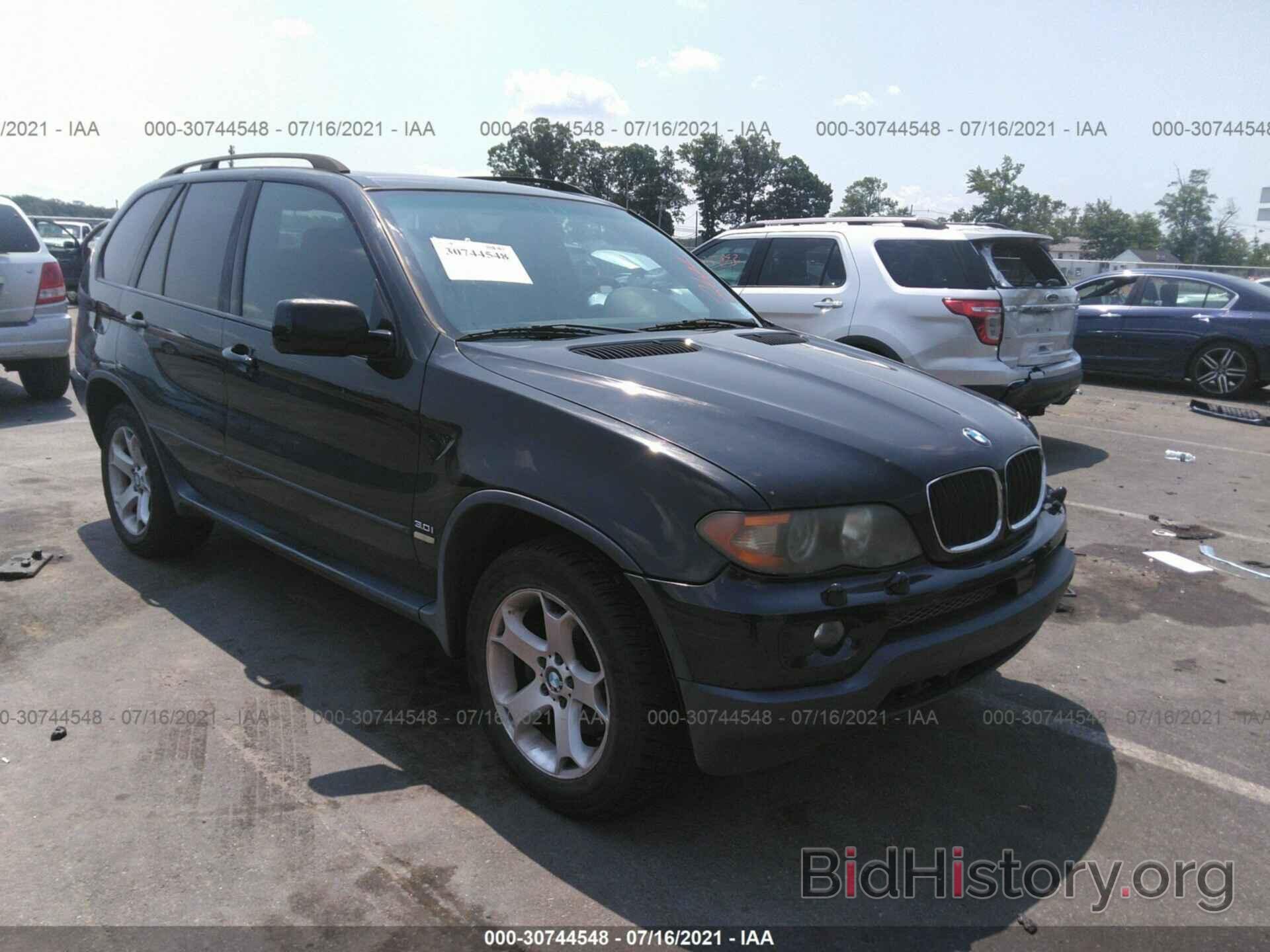 Photo 5UXFA13506LY27832 - BMW X5 2006