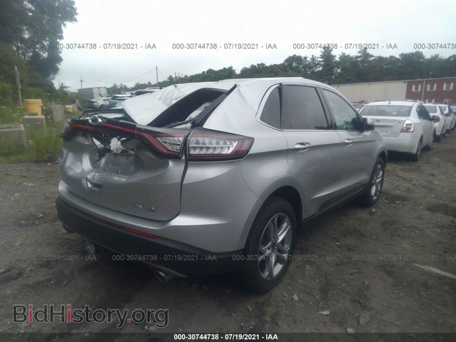 2016 FORD EDGE - VIN: 2FMPK4K89GBB77458 - Фото 4