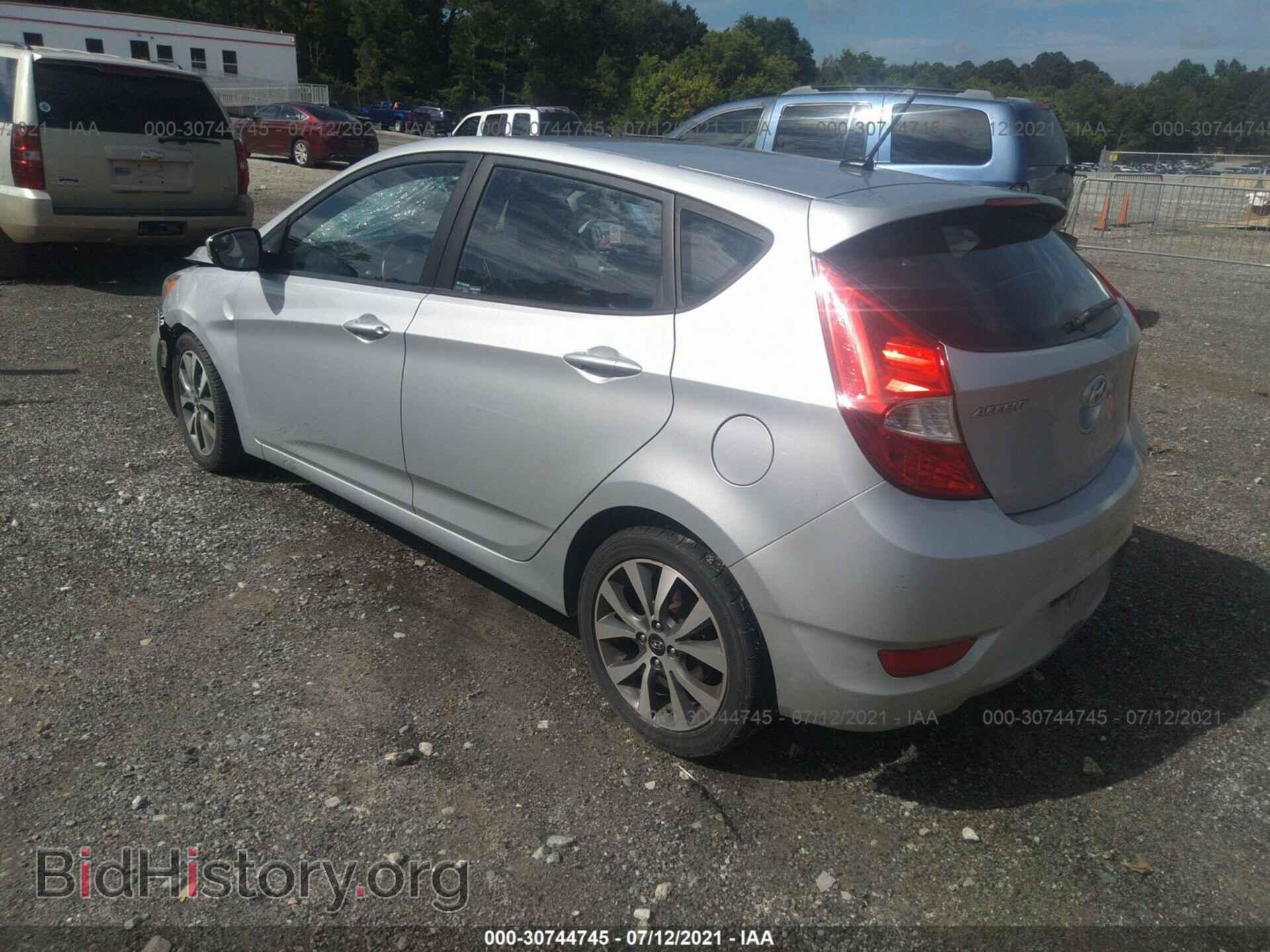 2015 HYUNDAI ACCENT - VIN: KMHCU5AE2FU205700 - Фото 3