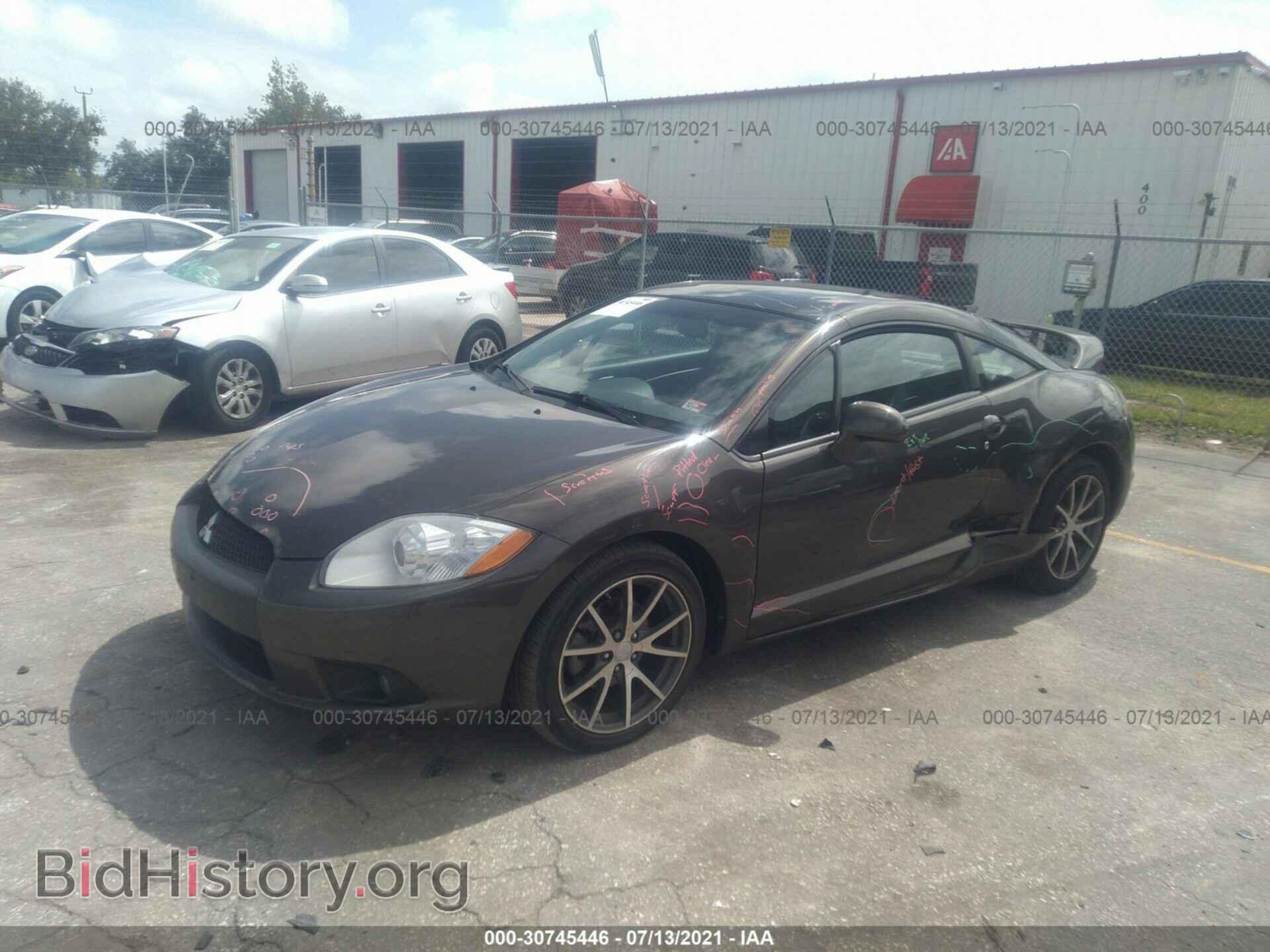 2011 MITSUBISHI ECLIPSE - VIN: 4A31K3DT7BE003792 - Photo 2