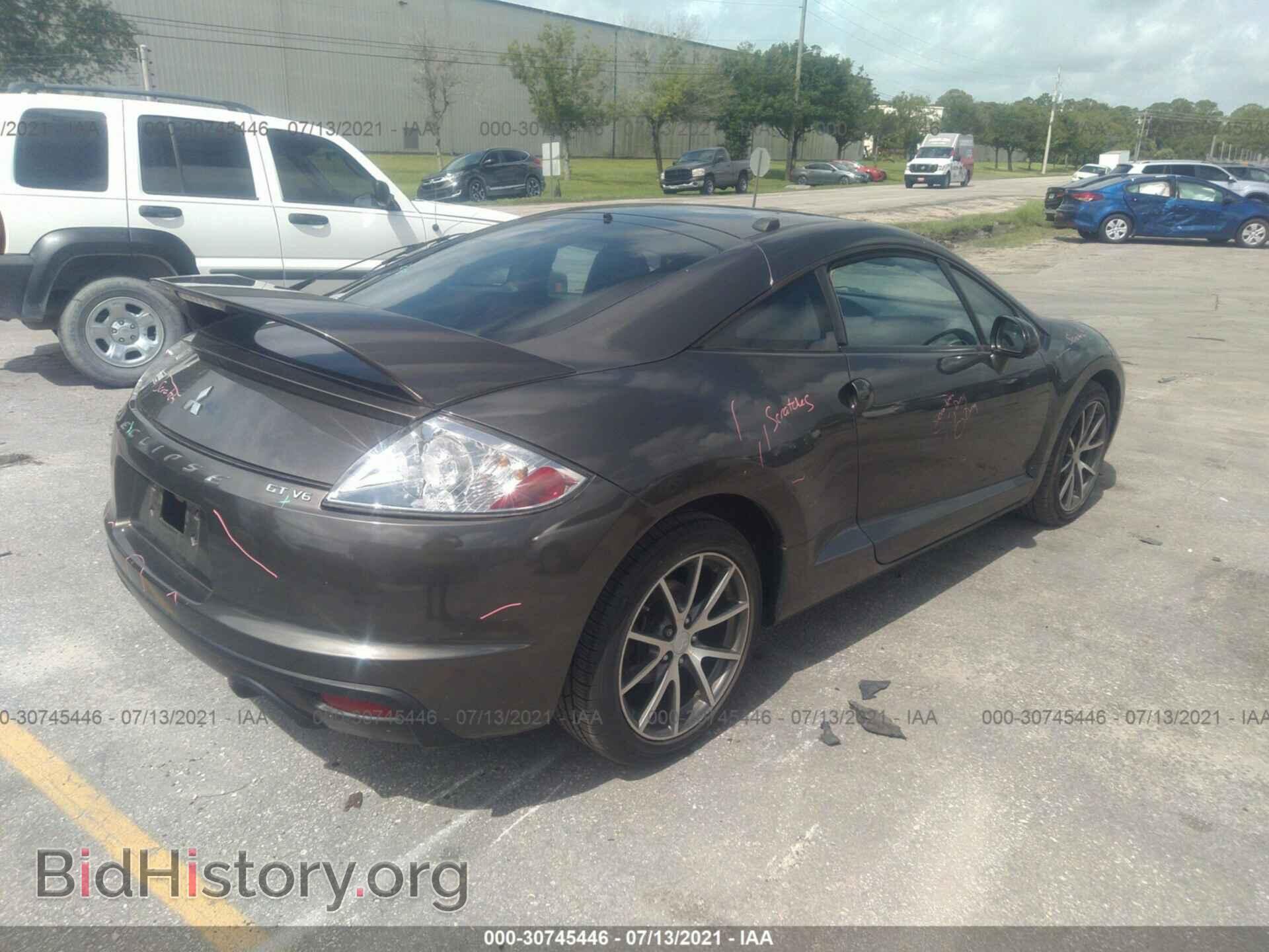 2011 MITSUBISHI ECLIPSE - VIN: 4A31K3DT7BE003792 - Photo 4