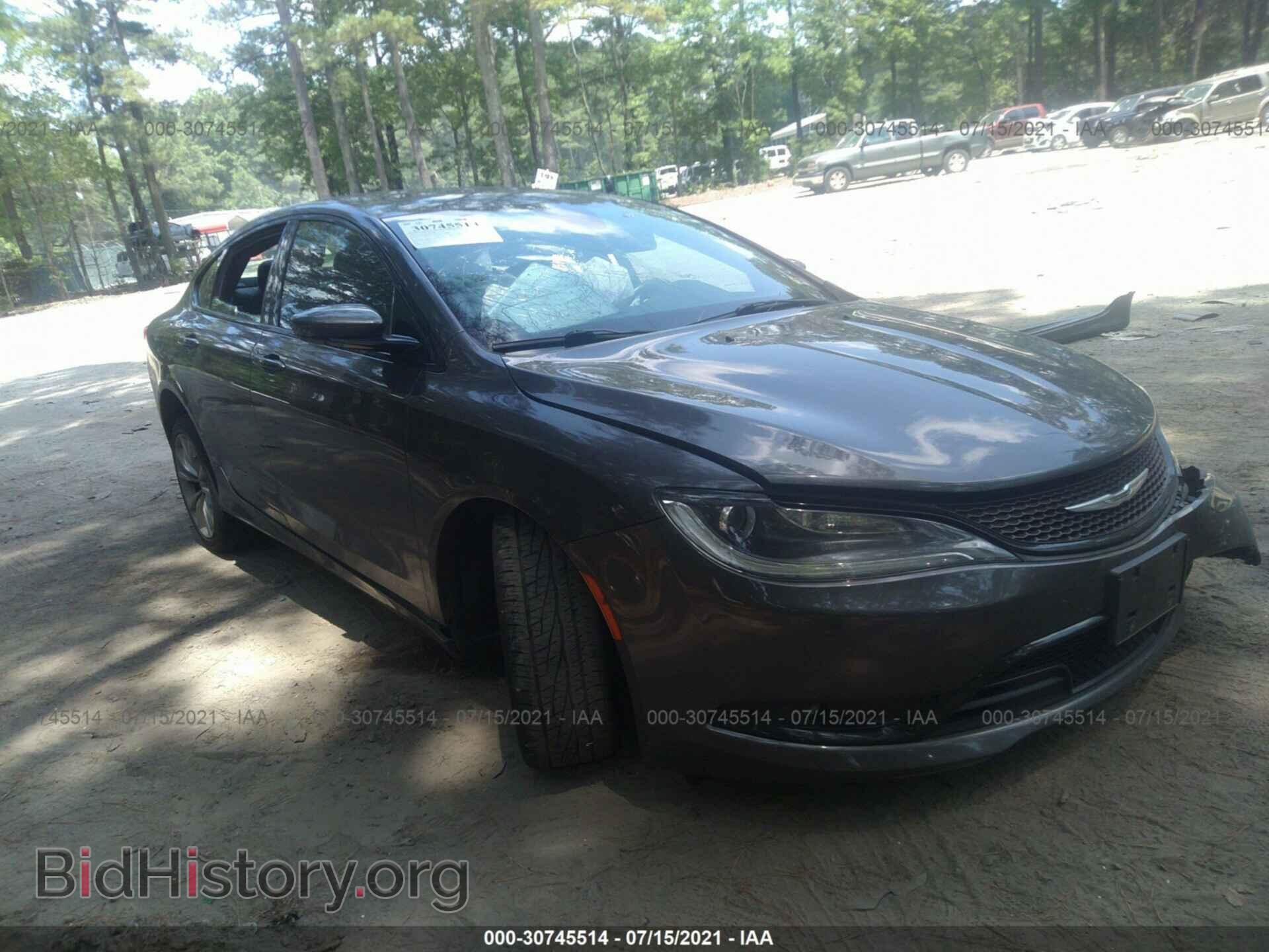 Фотография 1C3CCCBB9GN109840 - CHRYSLER 200 2016