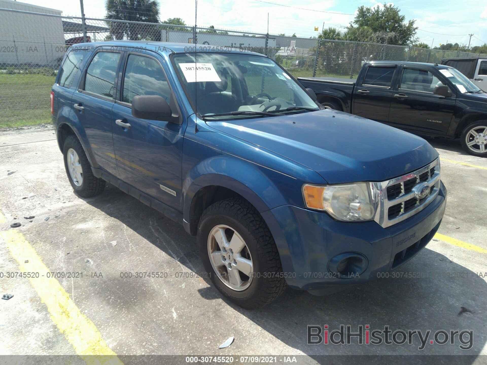 Photo 1FMCU02Z68KB84157 - FORD ESCAPE 2008