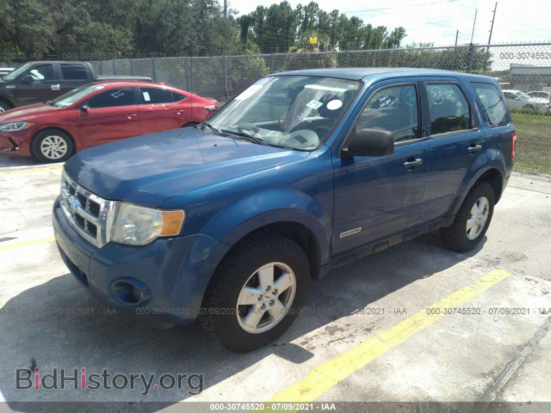 2008 FORD ESCAPE - VIN: 1FMCU02Z68KB84157 - Фото 2
