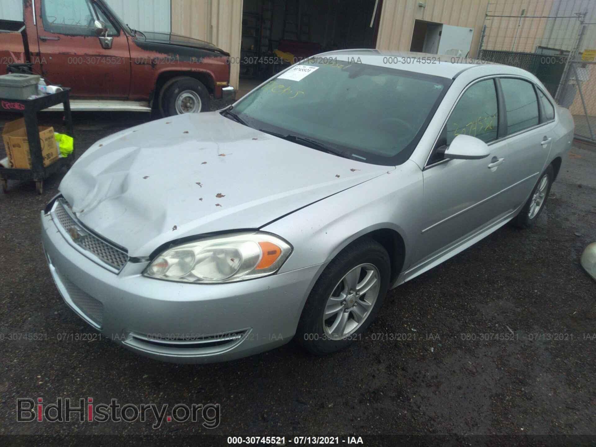 2012 CHEVROLET IMPALA - VIN: 2G1WA5E34C1131649 - Фото 2