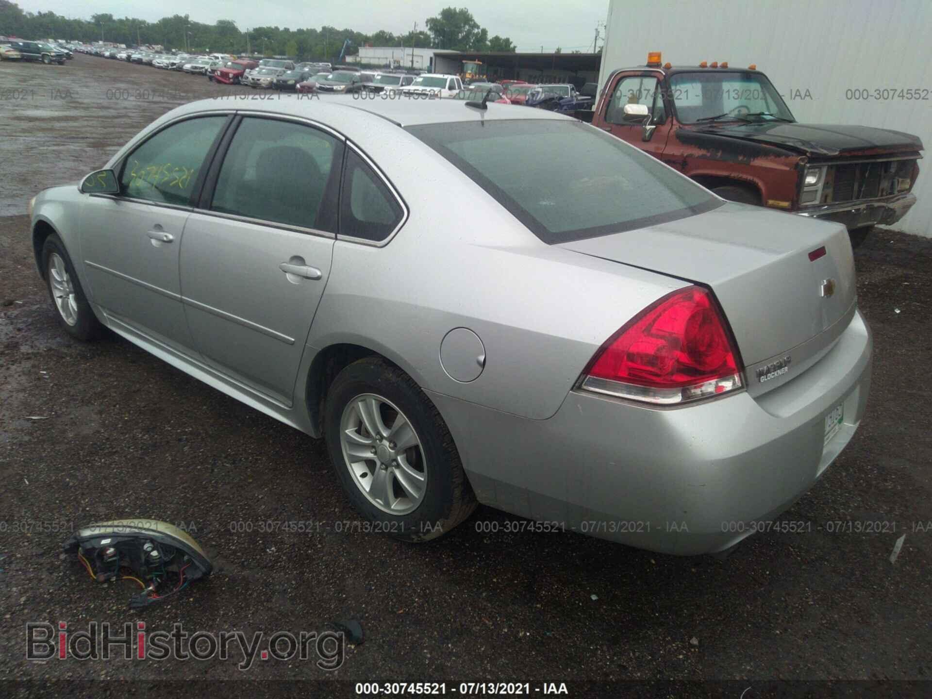 2012 CHEVROLET IMPALA - VIN: 2G1WA5E34C1131649 - Фото 3