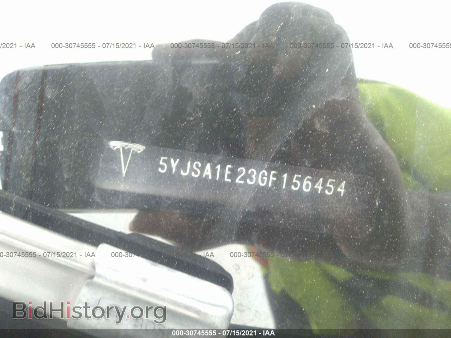 2016 TESLA MODEL S - VIN: 5YJSA1E23GF156454 - Фото 9