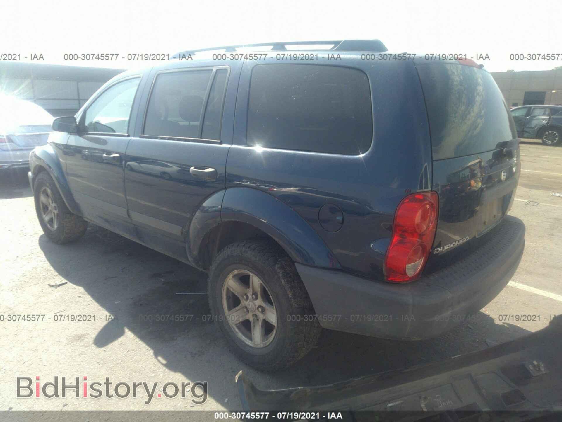 2006 DODGE DURANGO - VIN: 1D4HD38K76F110101 - Фото 3