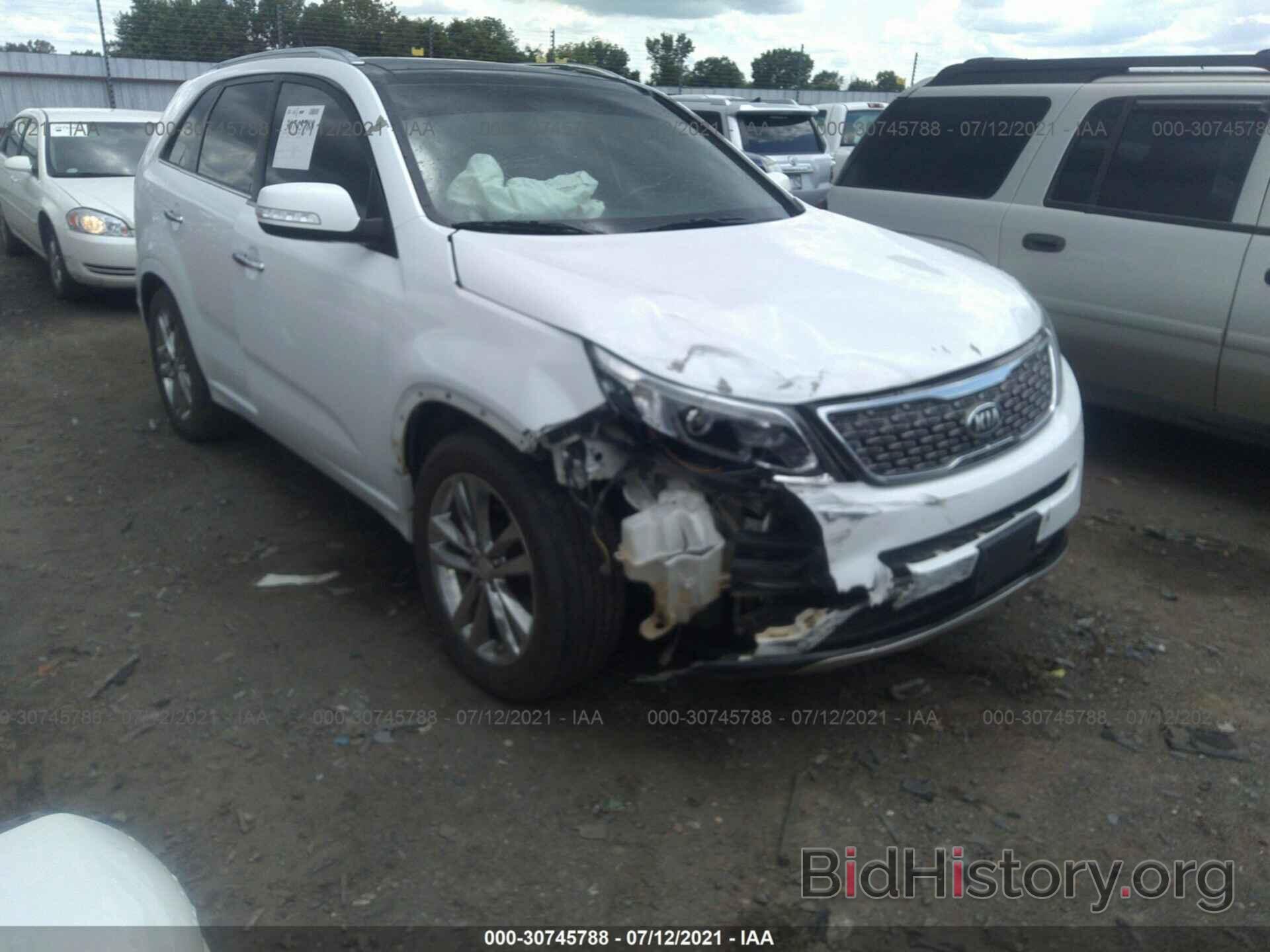 Photo 5XYKW4A7XEG468037 - KIA SORENTO 2014