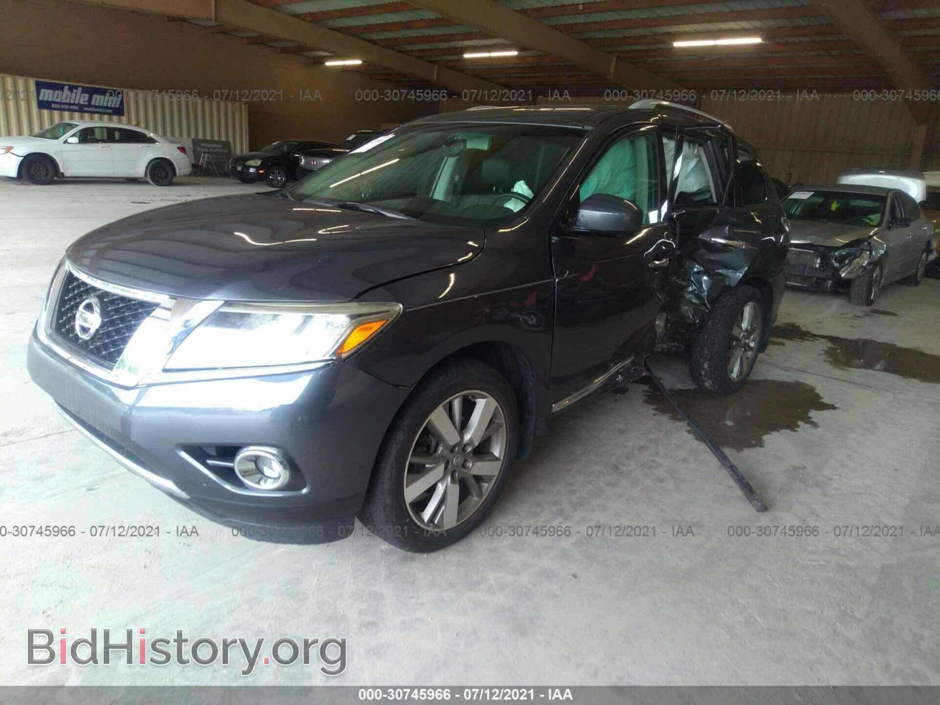 2014 NISSAN PATHFINDER - VIN: 5N1AR2MN0EC689079 - Фото 2