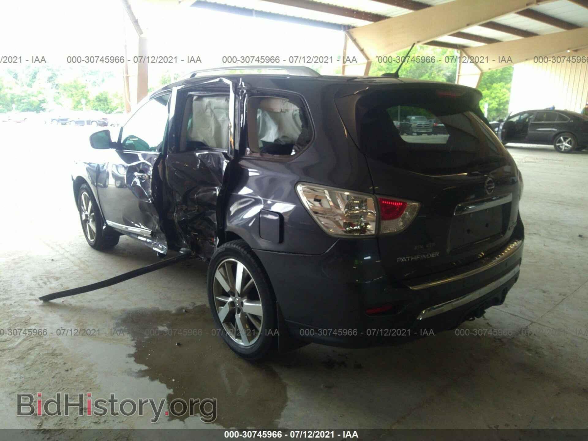 2014 NISSAN PATHFINDER - VIN: 5N1AR2MN0EC689079 - Фото 3