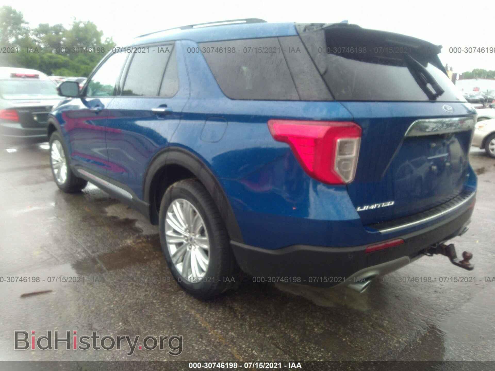 2020 FORD EXPLORER - VIN: 1FMSK8FH4LGC90412 - Фото 3