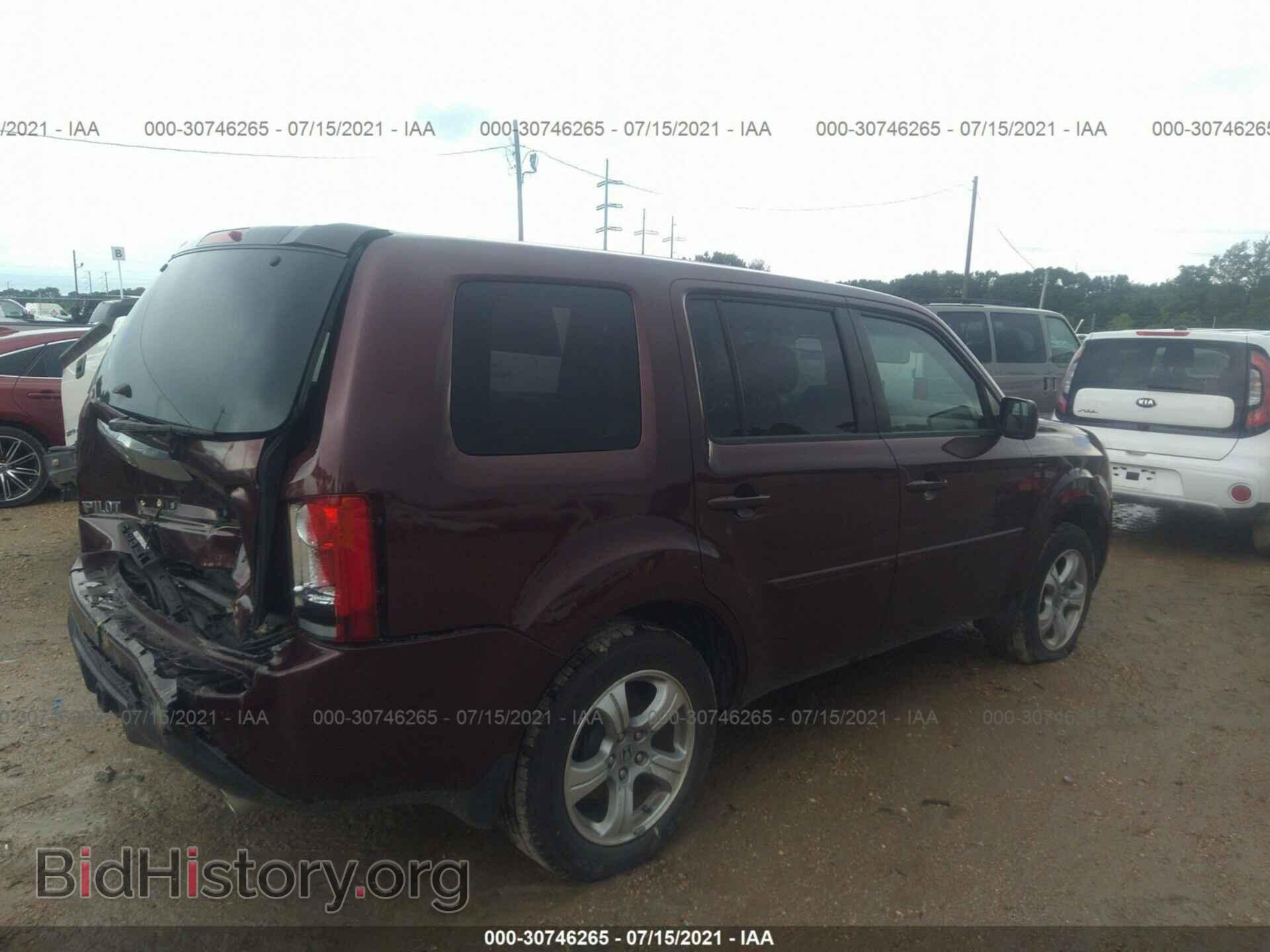 2012 HONDA PILOT - VIN: 5FNYF3H61CB030013 - Фото 4
