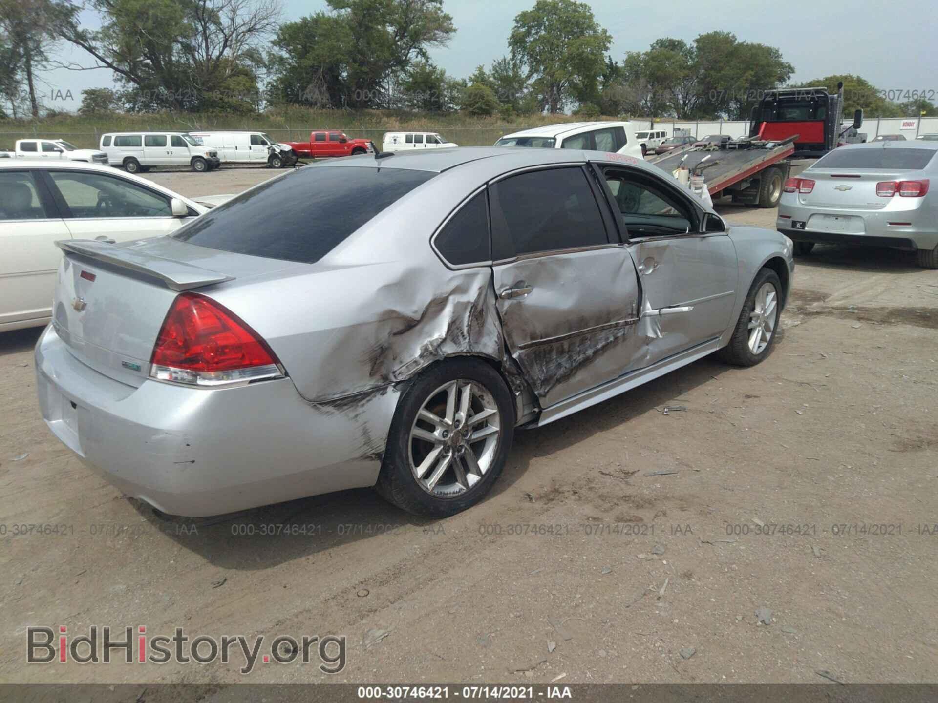 2013 CHEVROLET IMPALA - VIN: 2G1WC5E35D1224790 - Фото 4