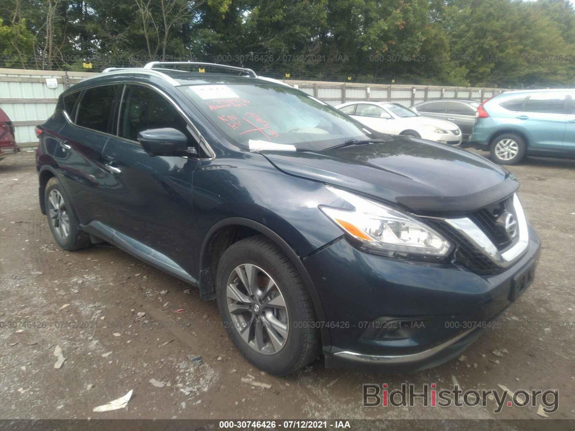 Photo 5N1AZ2MH6HN118859 - NISSAN MURANO 2017