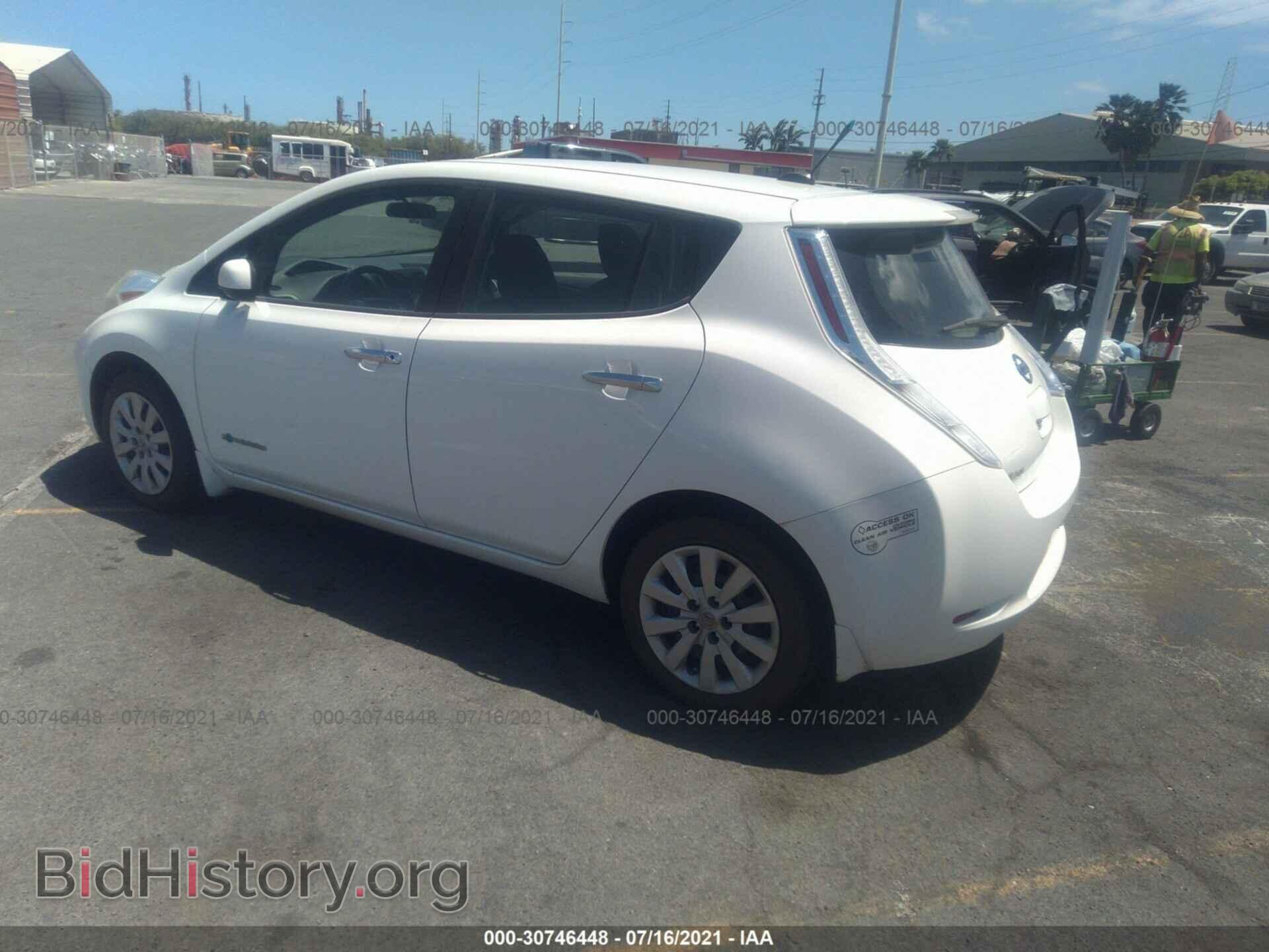 2013 NISSAN LEAF - VIN: 1N4AZ0CP9DC404024 - Фото 3