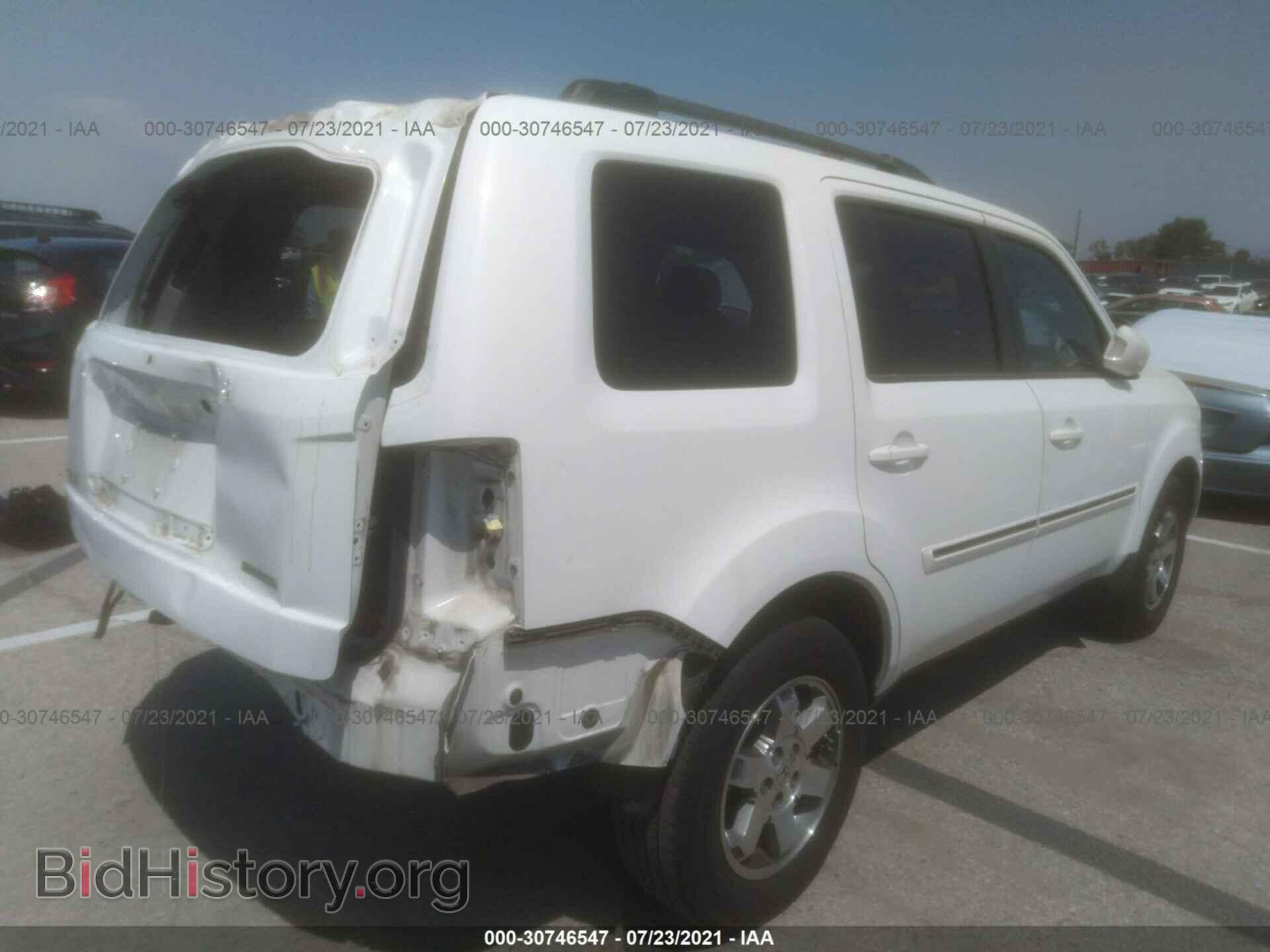 2010 HONDA PILOT - VIN: 5FNYF3H91AB019701 - Фото 4
