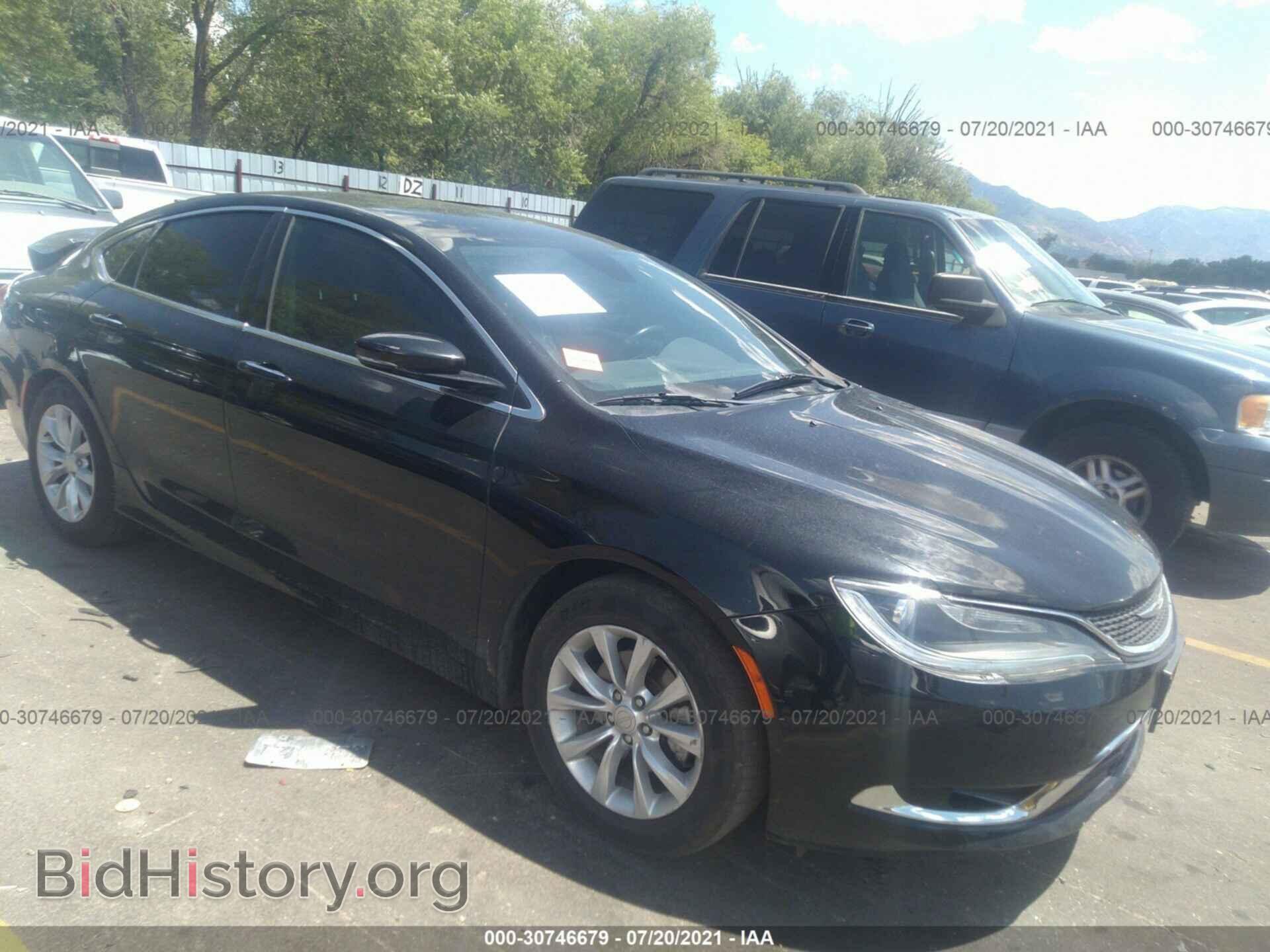 Photo 1C3CCCCB2FN544468 - CHRYSLER 200 2015
