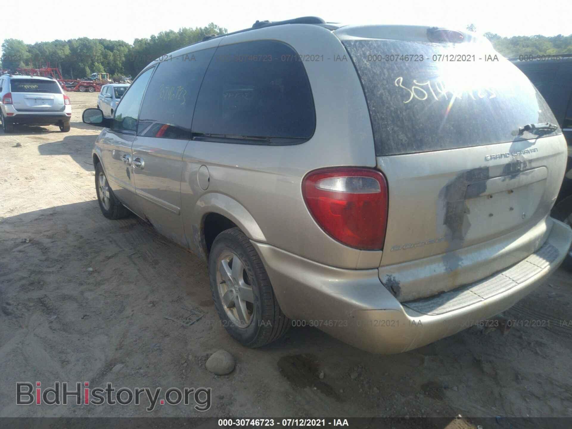 2006 DODGE GRAND CARAVAN - VIN: 2D4GP44L76R883943 - Фото 3