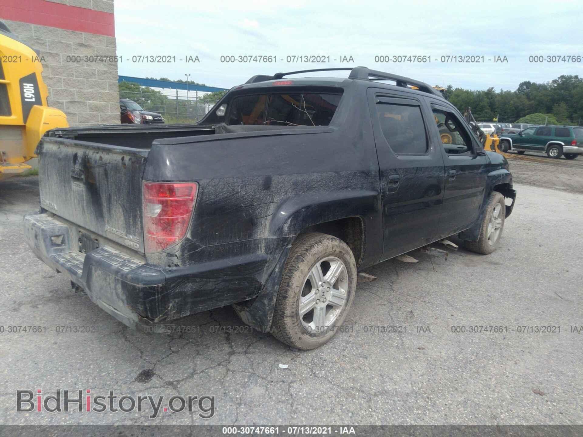 2011 HONDA RIDGELINE - VIN: 5FPYK1F55BB003381 - Фото 4