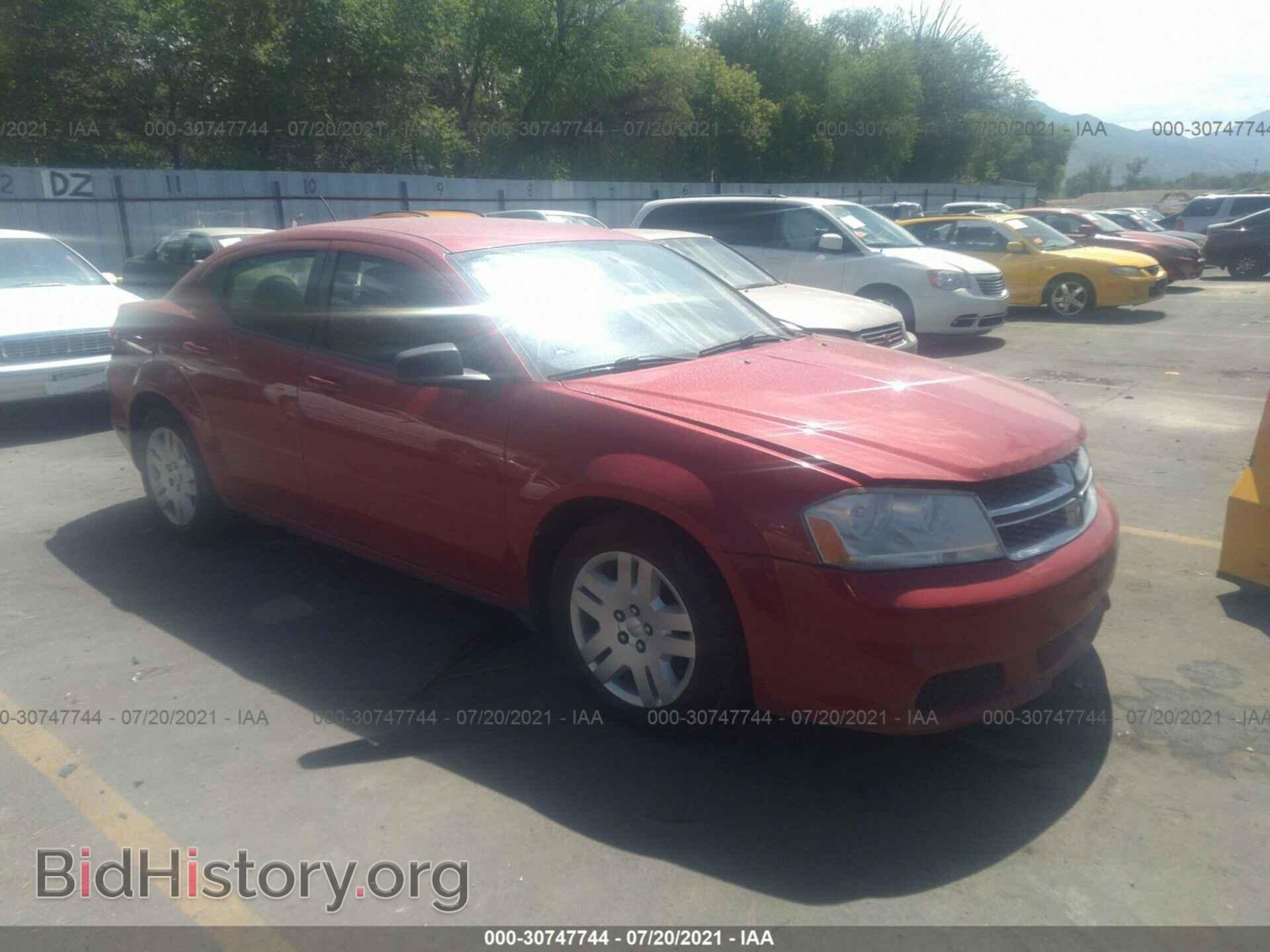 Фотография 1C3CDZAB5DN675703 - DODGE AVENGER 2013