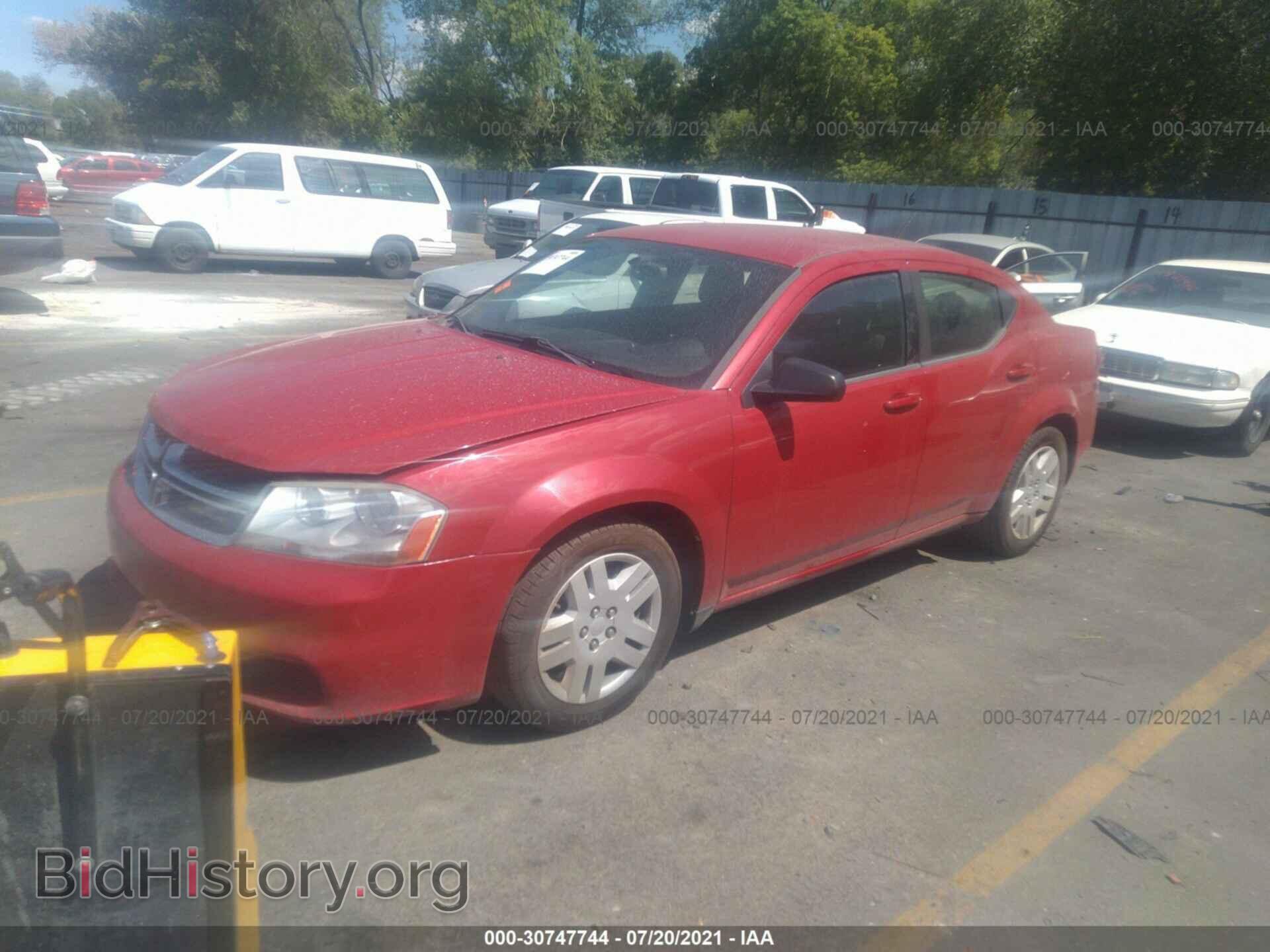2013 DODGE AVENGER - VIN: 1C3CDZAB5DN675703 - Фото 2