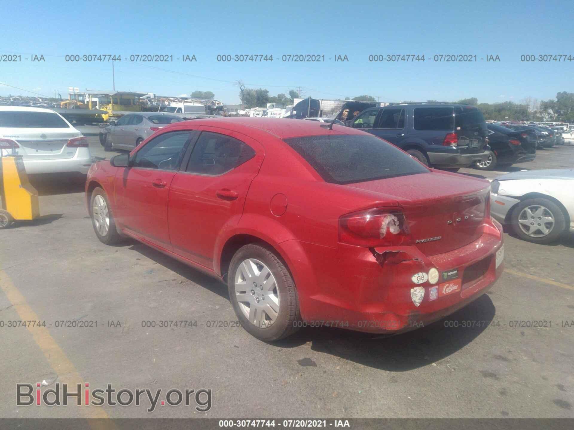 2013 DODGE AVENGER - VIN: 1C3CDZAB5DN675703 - Фото 3
