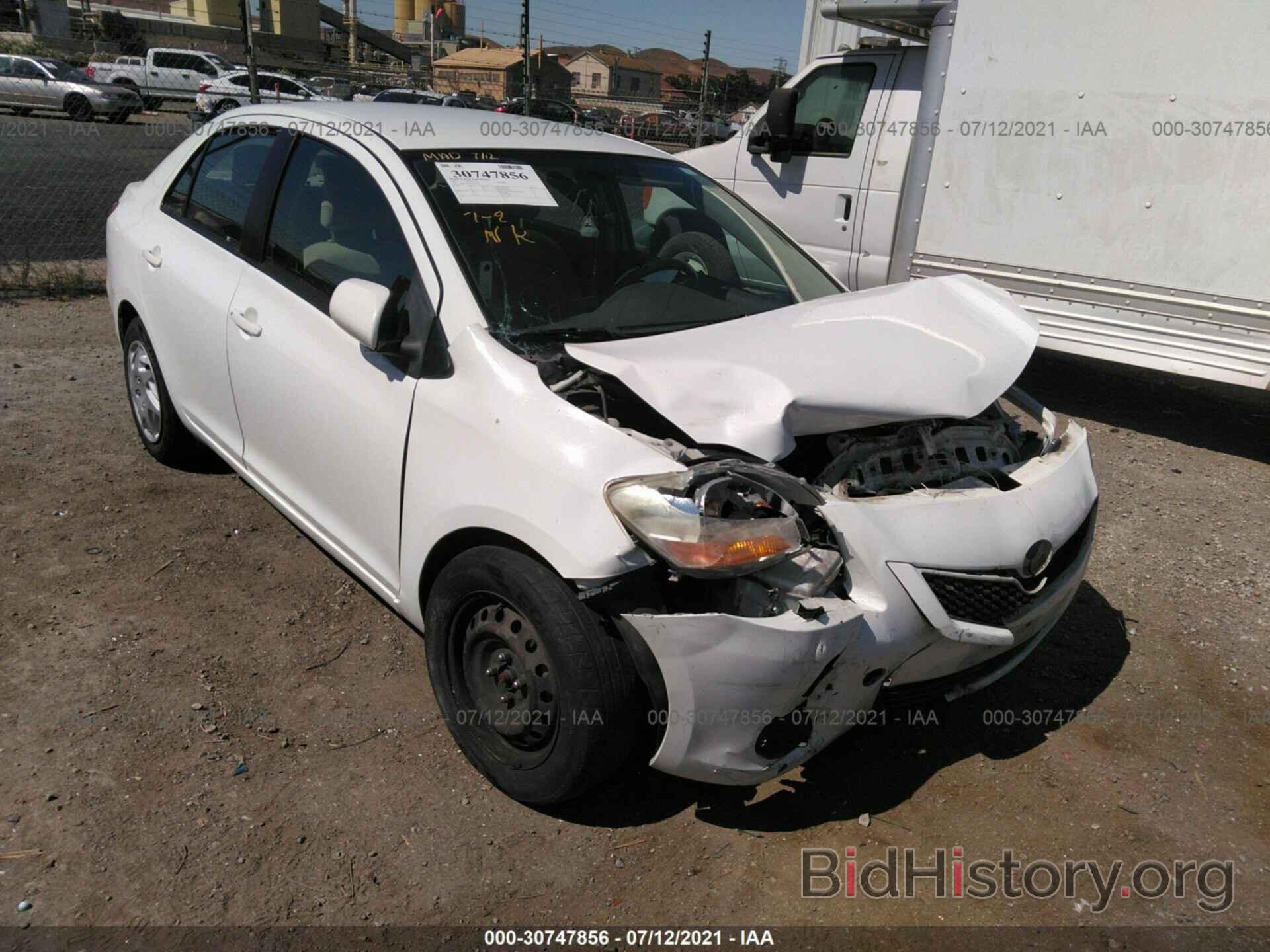 Photo JTDBT4K34BL001376 - TOYOTA YARIS 2011