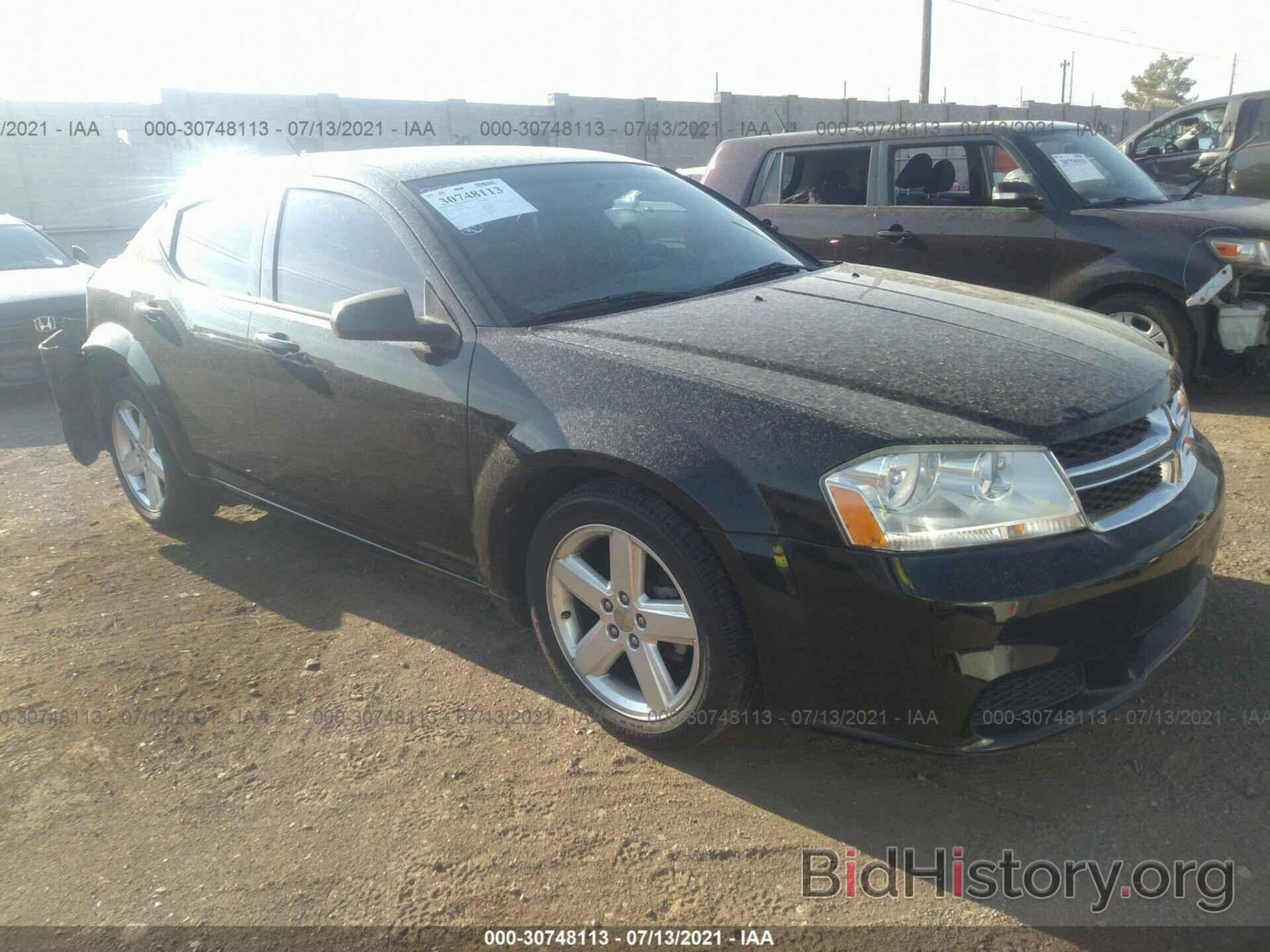 Фотография 1C3CDZAB2DN518579 - DODGE AVENGER 2013