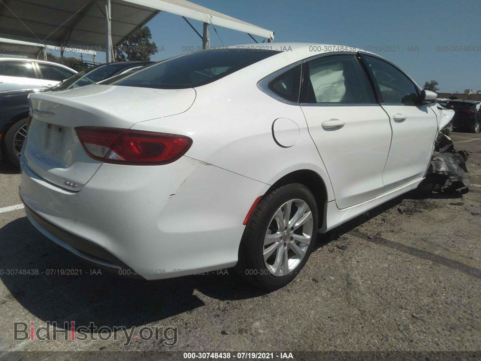 2015 CHRYSLER 200 - VIN: 1C3CCCAB0FN687549 - Фото 4