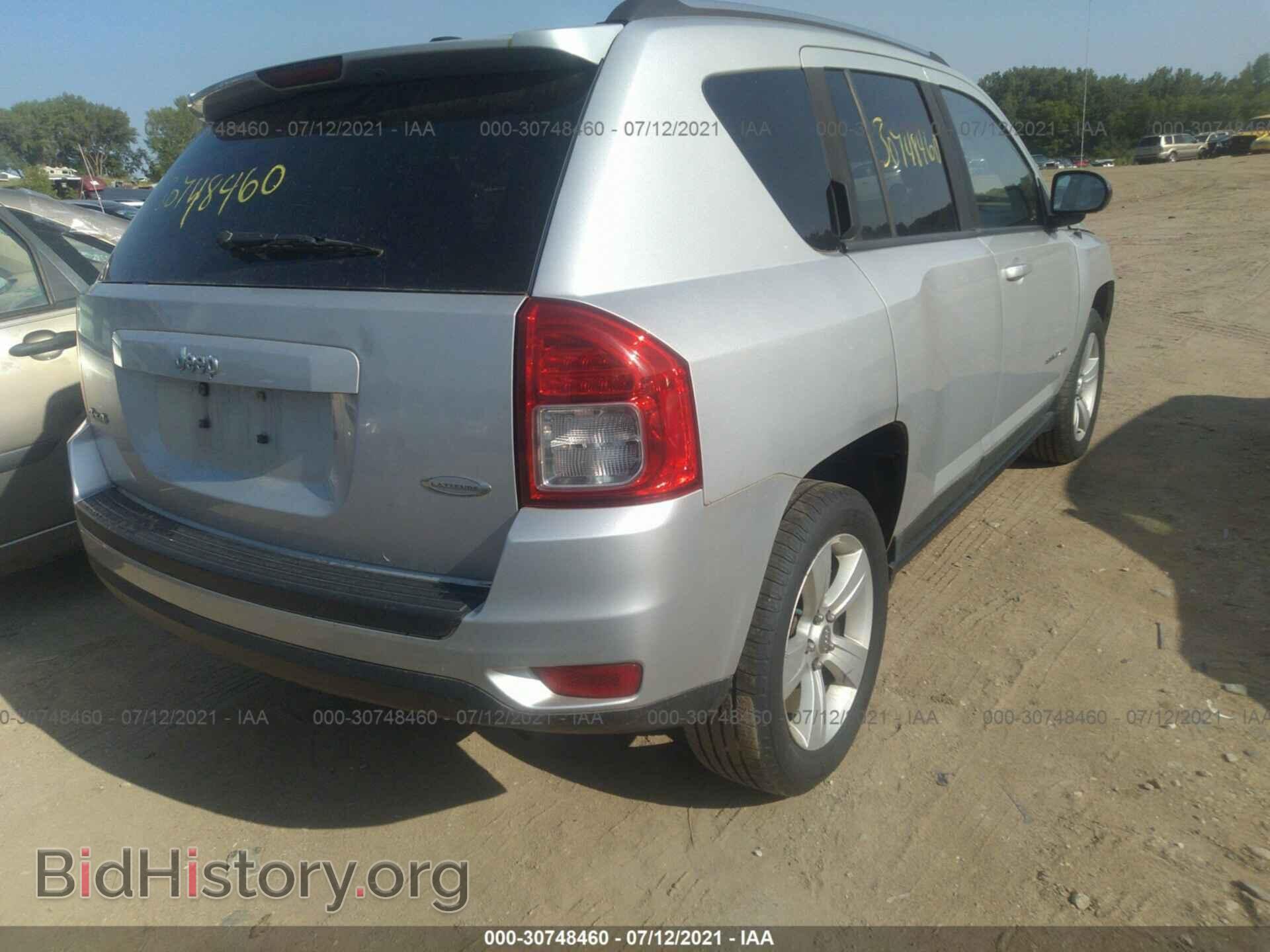 2011 JEEP COMPASS - VIN: 1J4NF1FB5BD210635 - Фото 4